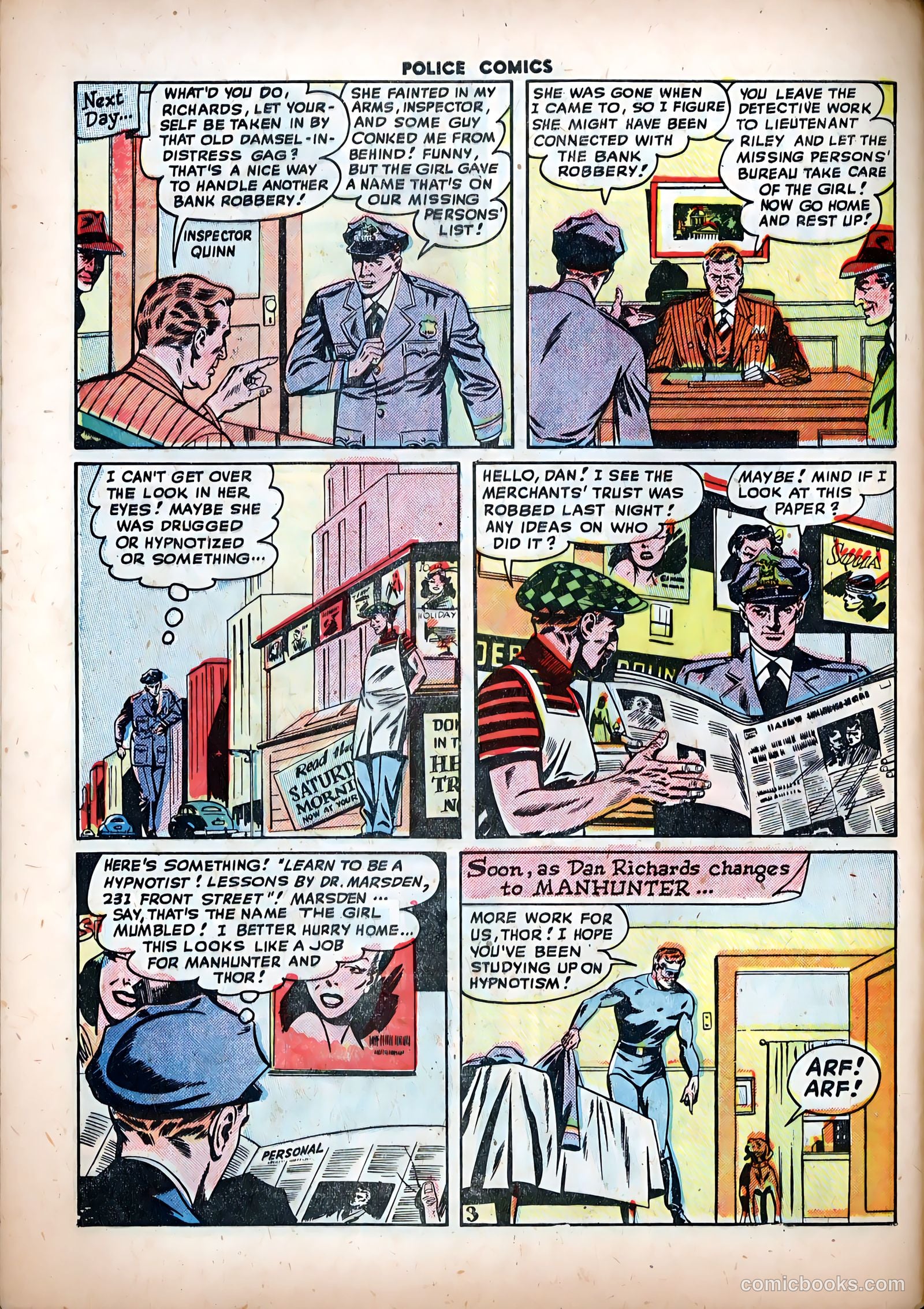 Police Comics #84 — page 44 of 52