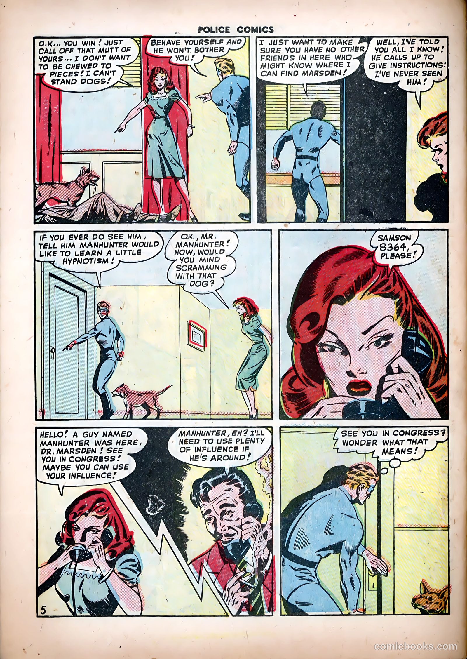 Police Comics #84 — page 46 of 52