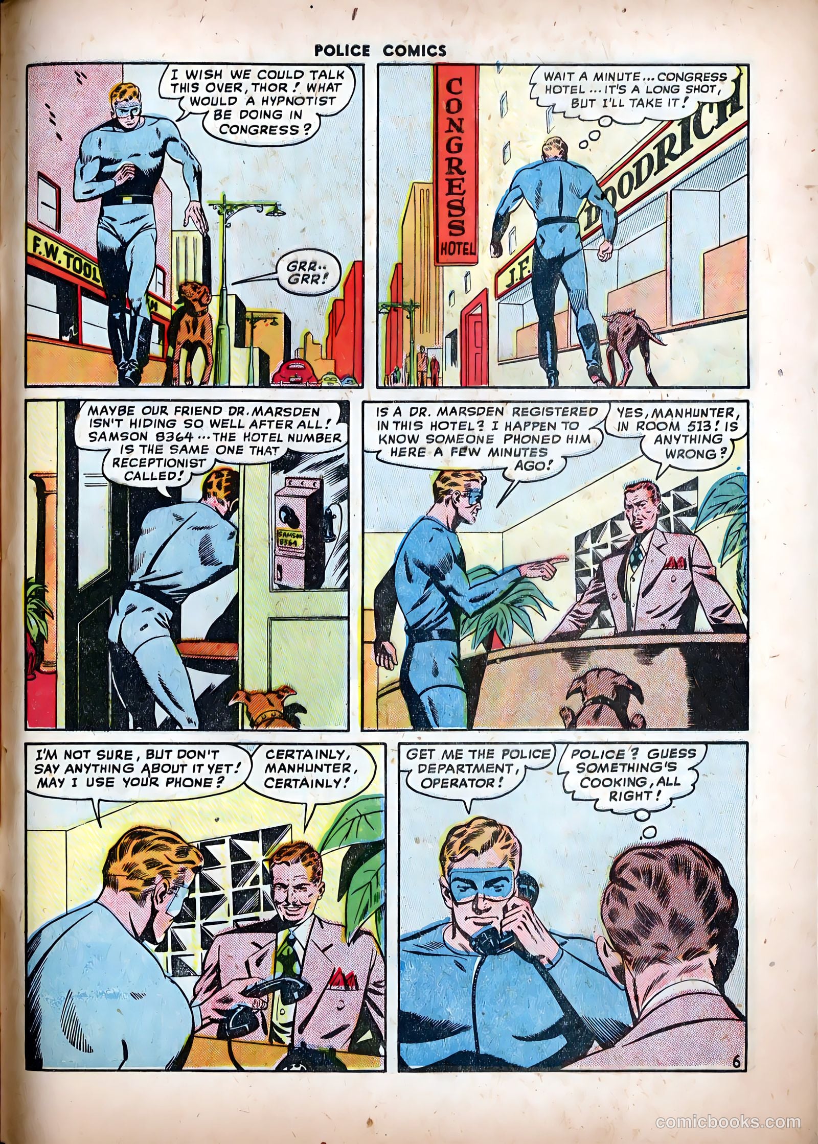 Police Comics #84 — page 47 of 52