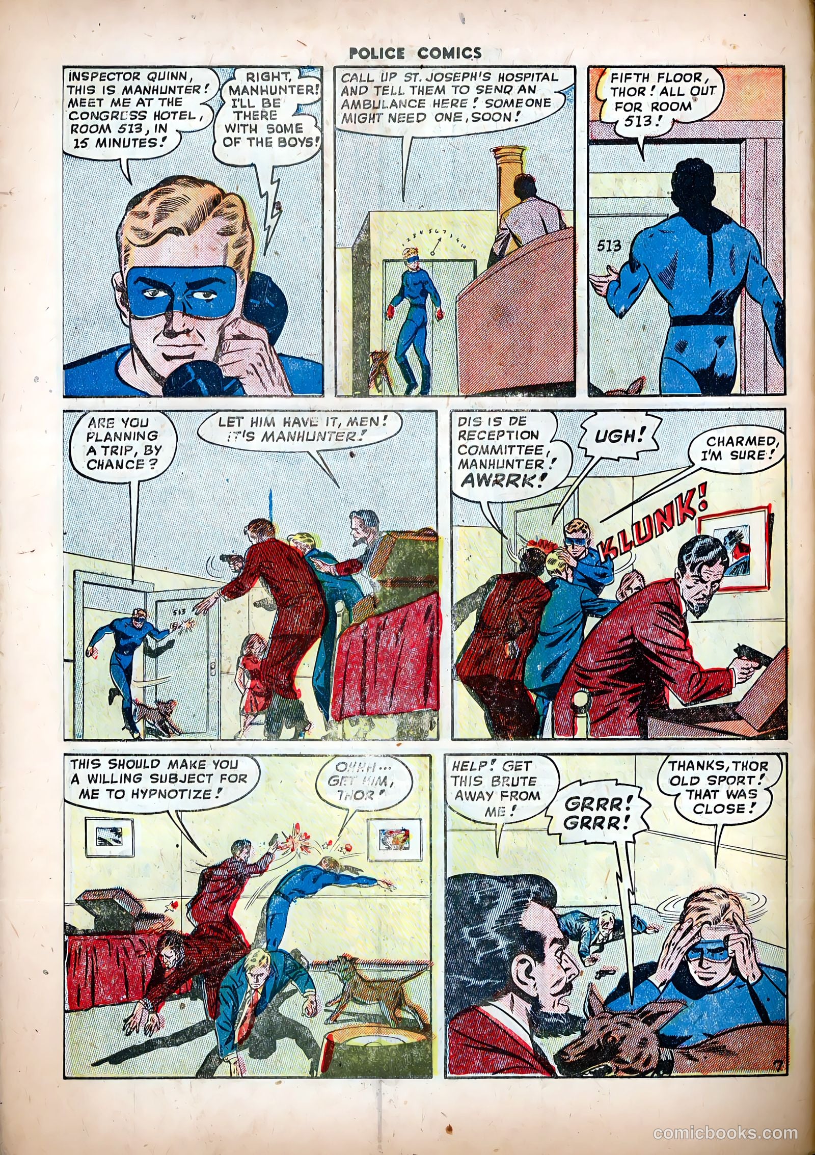 Police Comics #84 — page 48 of 52