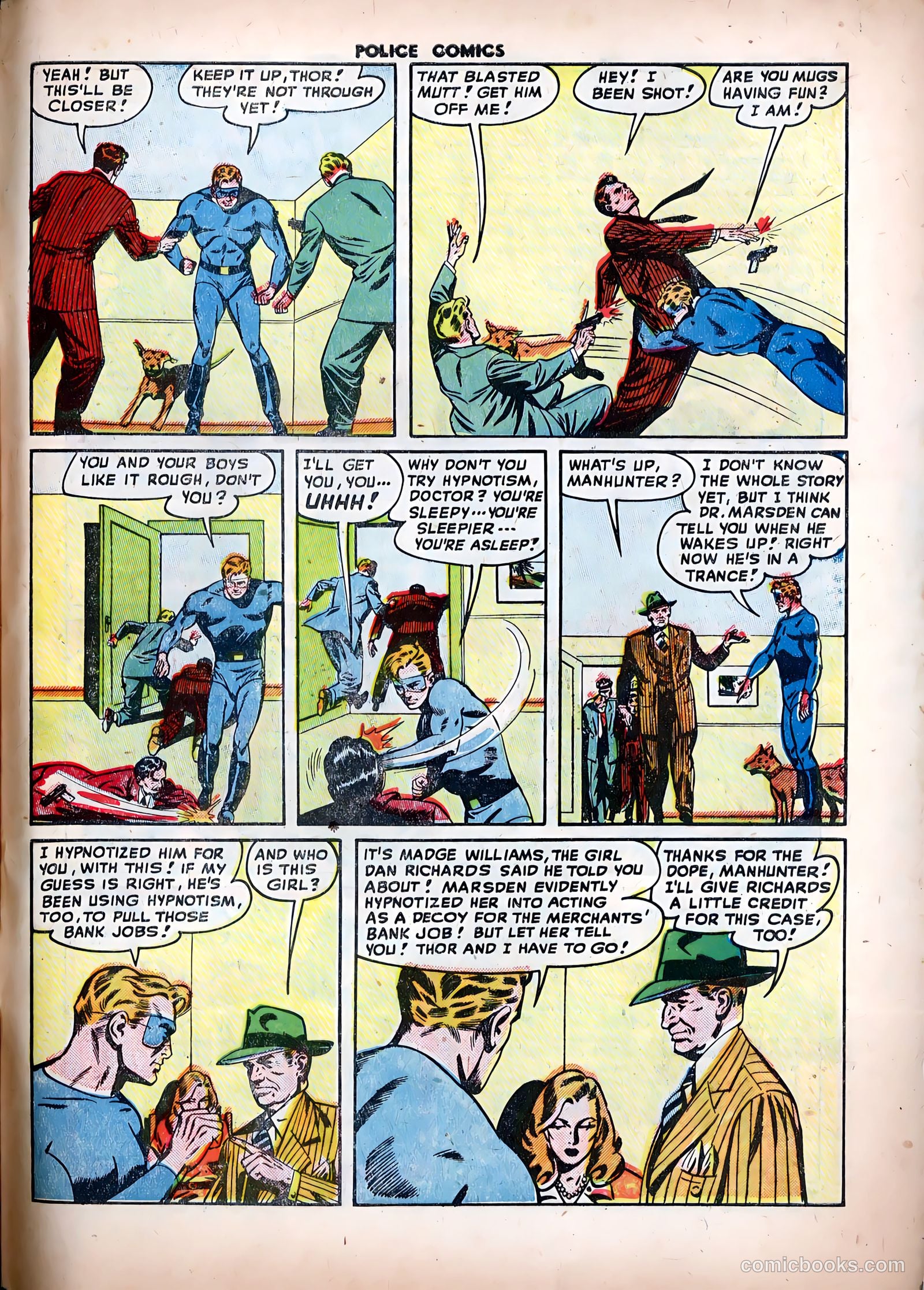 Police Comics #84 — page 49 of 52