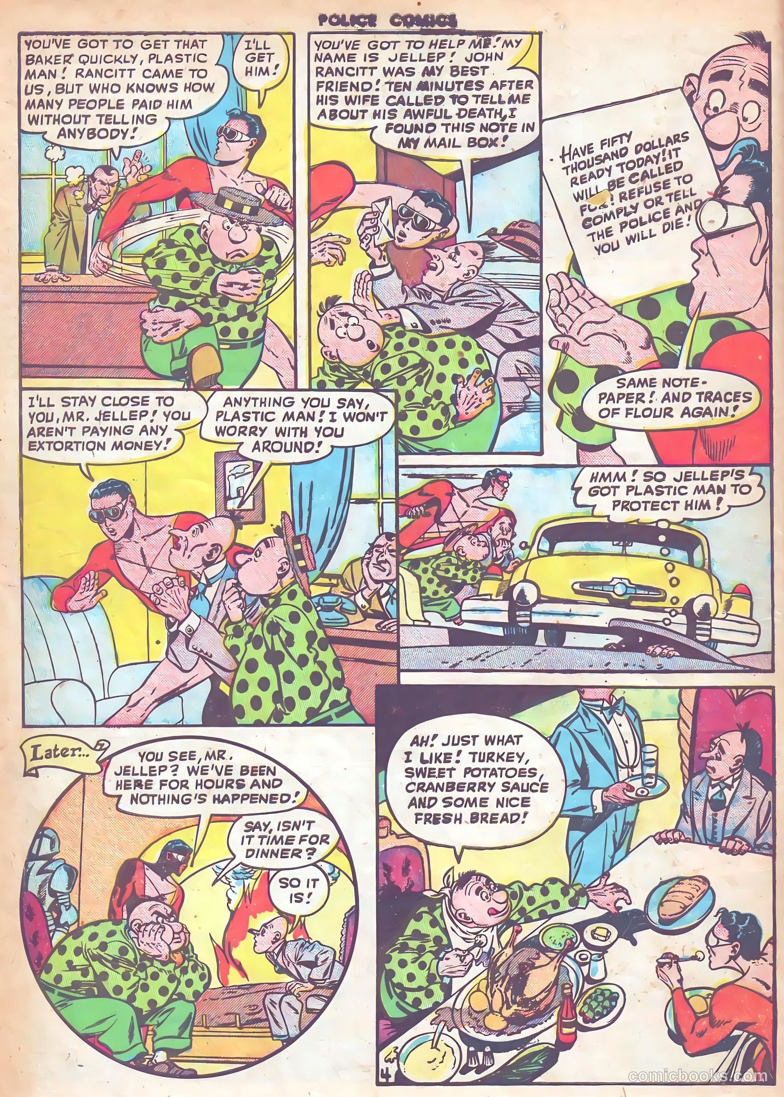 Police Comics #85 — page 6 of 52