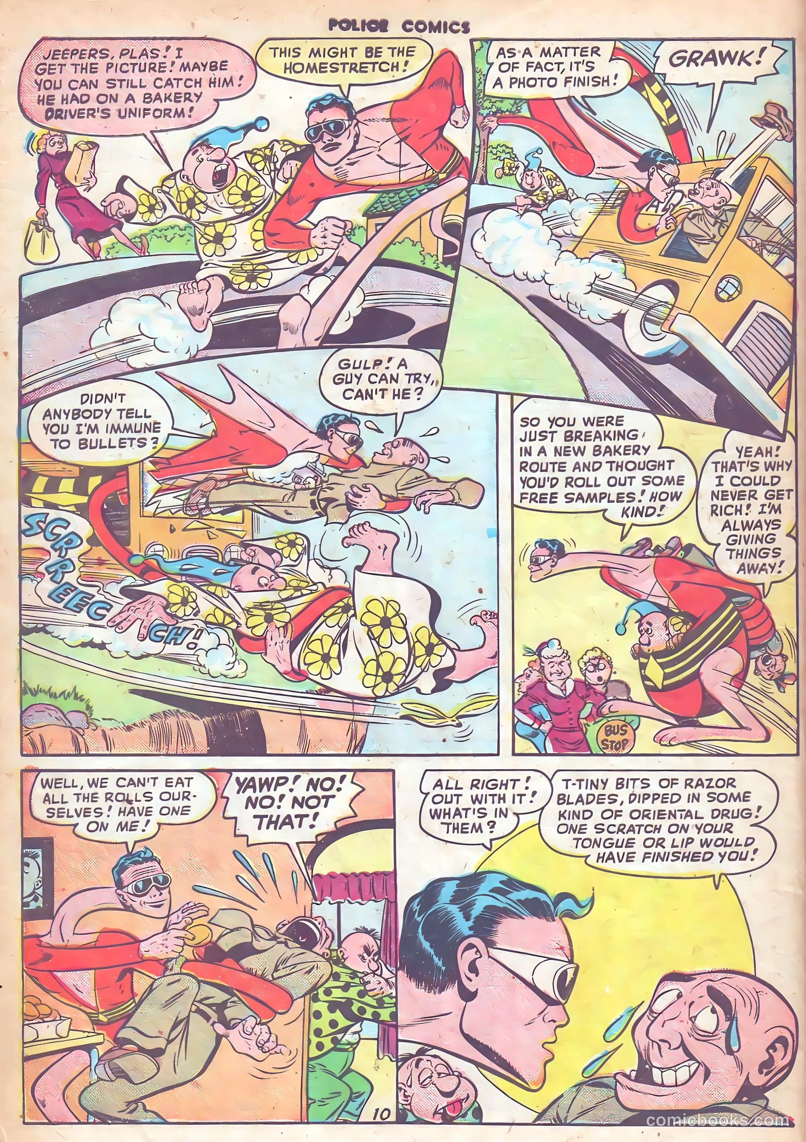 Police Comics #85 — page 12 of 52