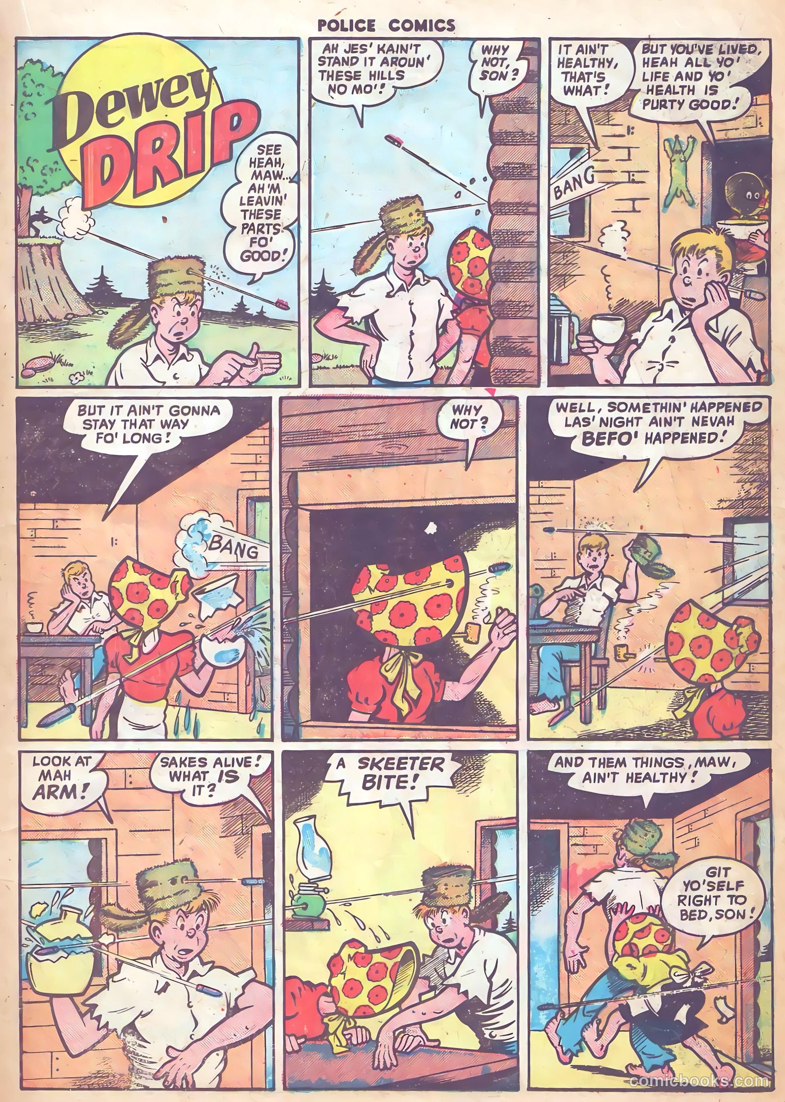 Police Comics #85 — page 19 of 52