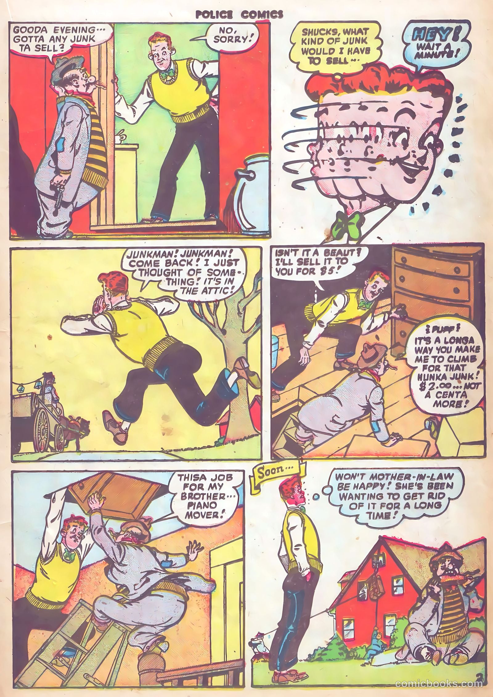 Police Comics #85 — page 21 of 52