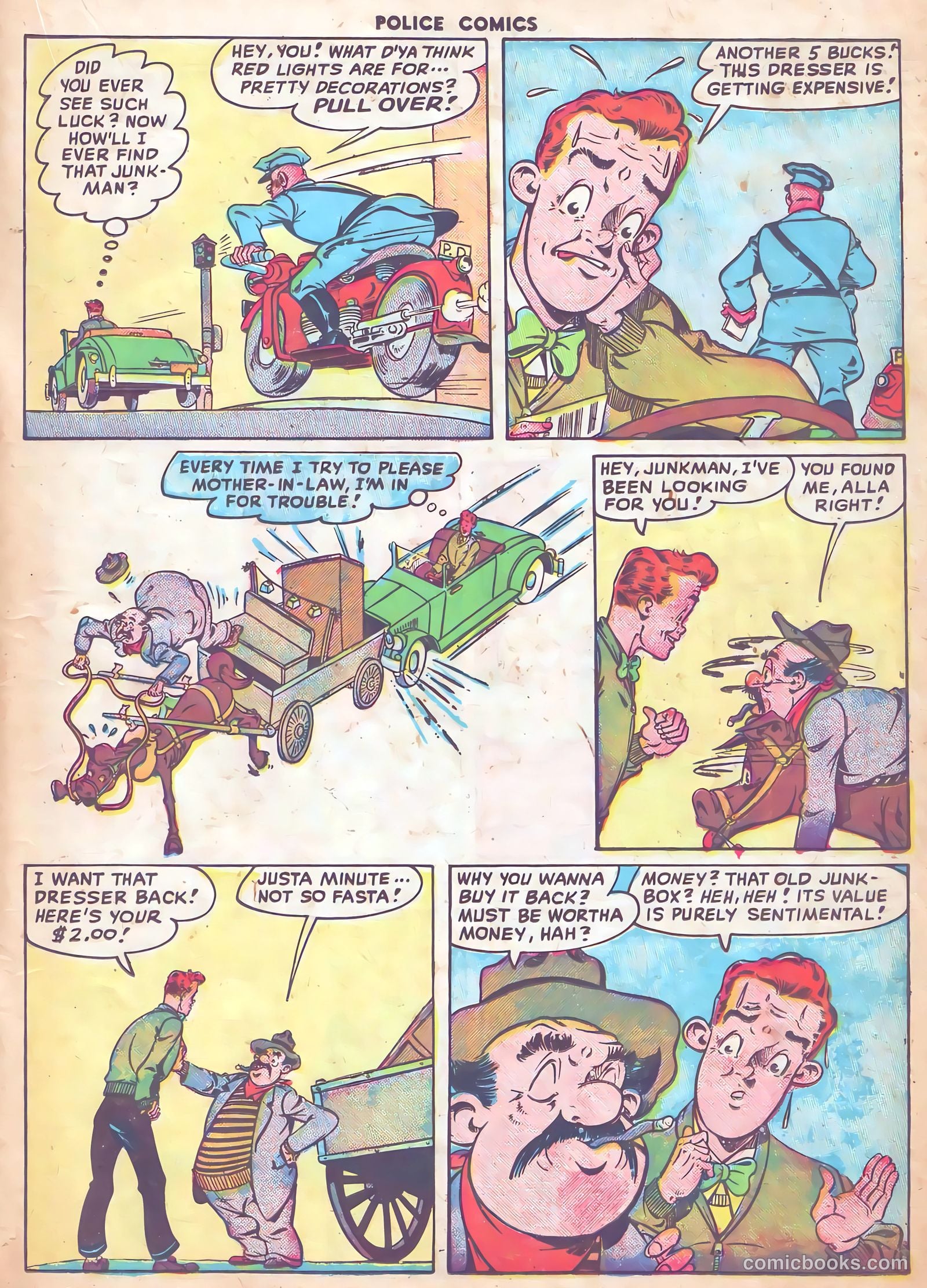Police Comics #85 — page 23 of 52