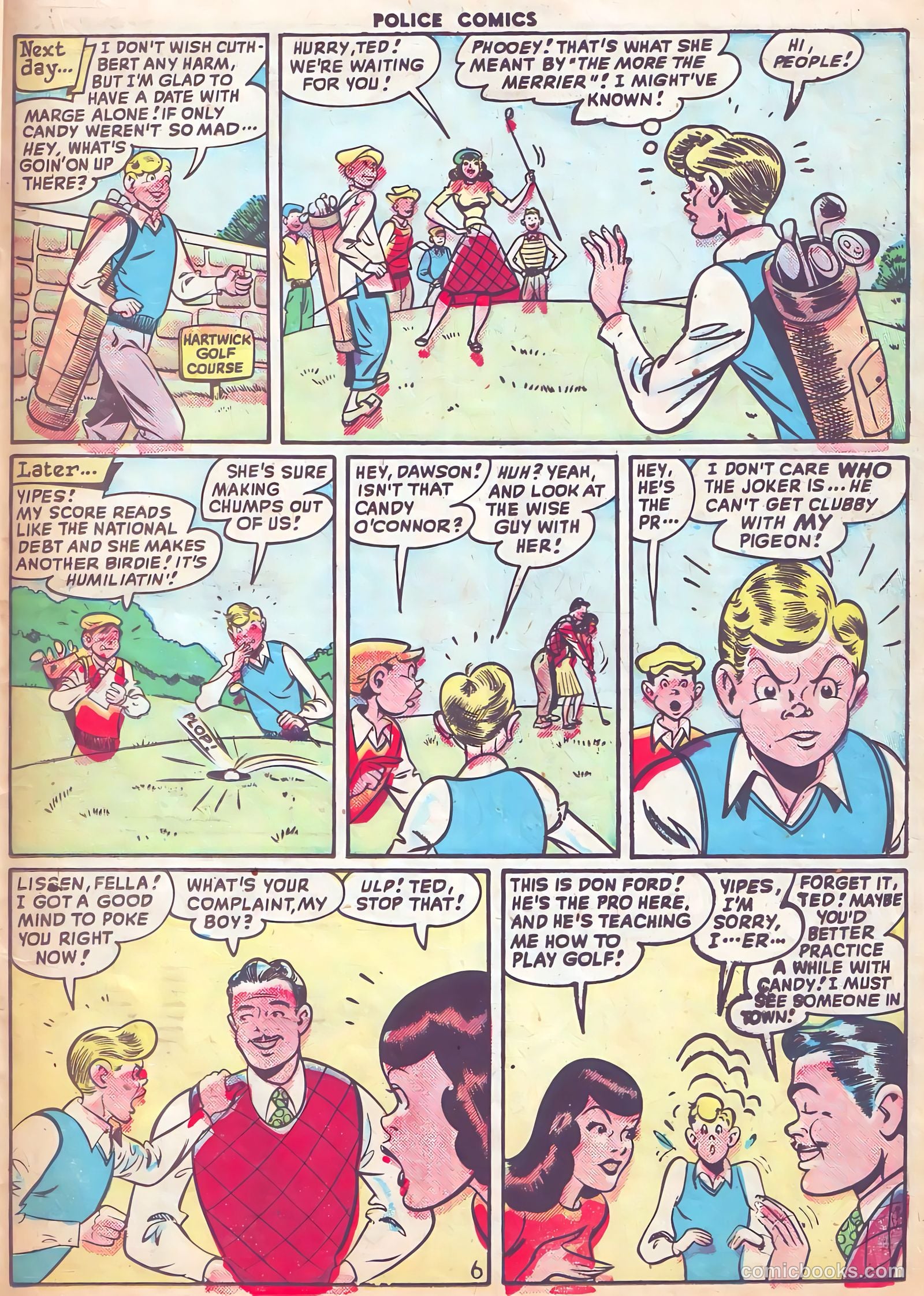 Police Comics #85 — page 31 of 52