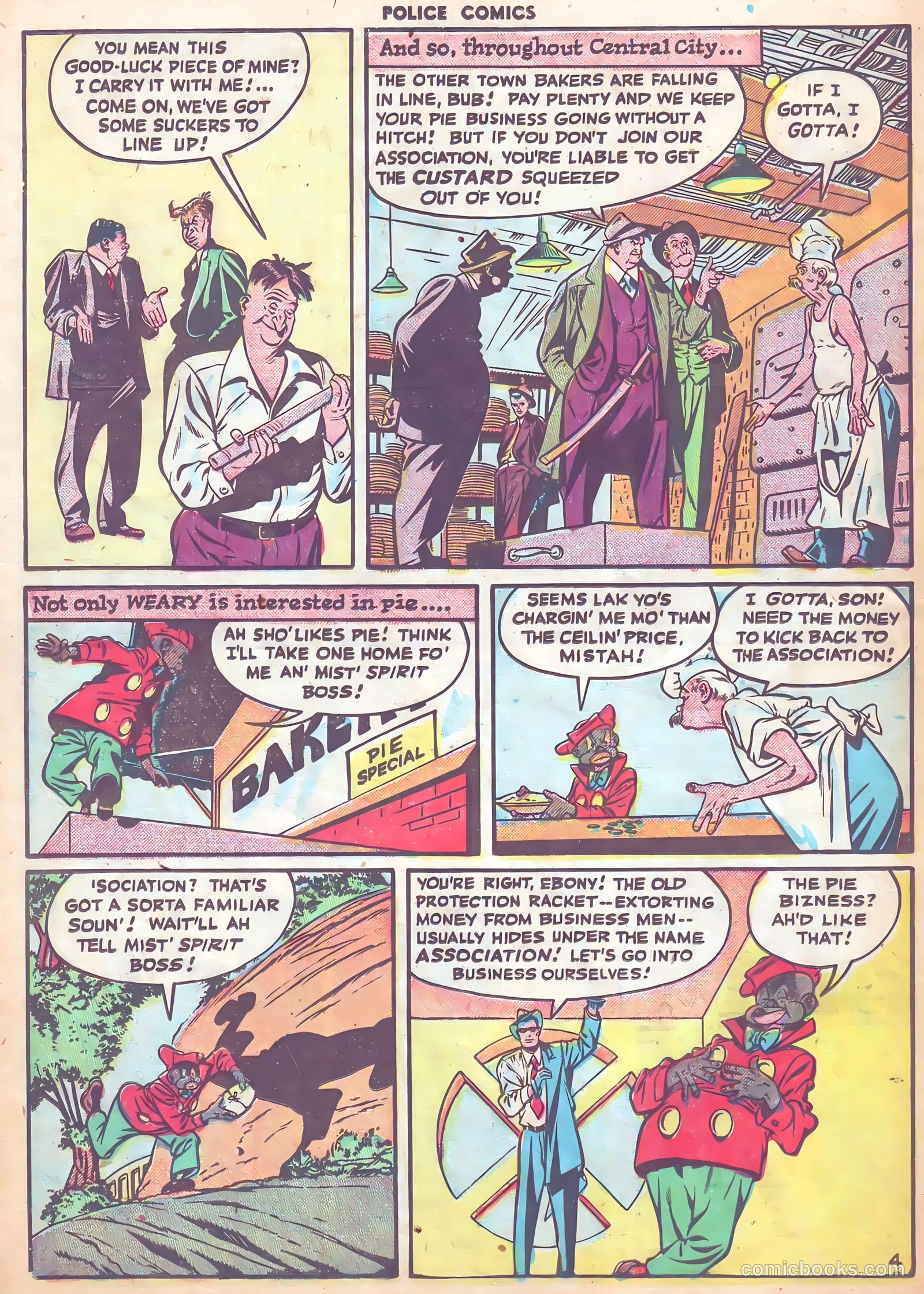 Police Comics #85 — page 36 of 52
