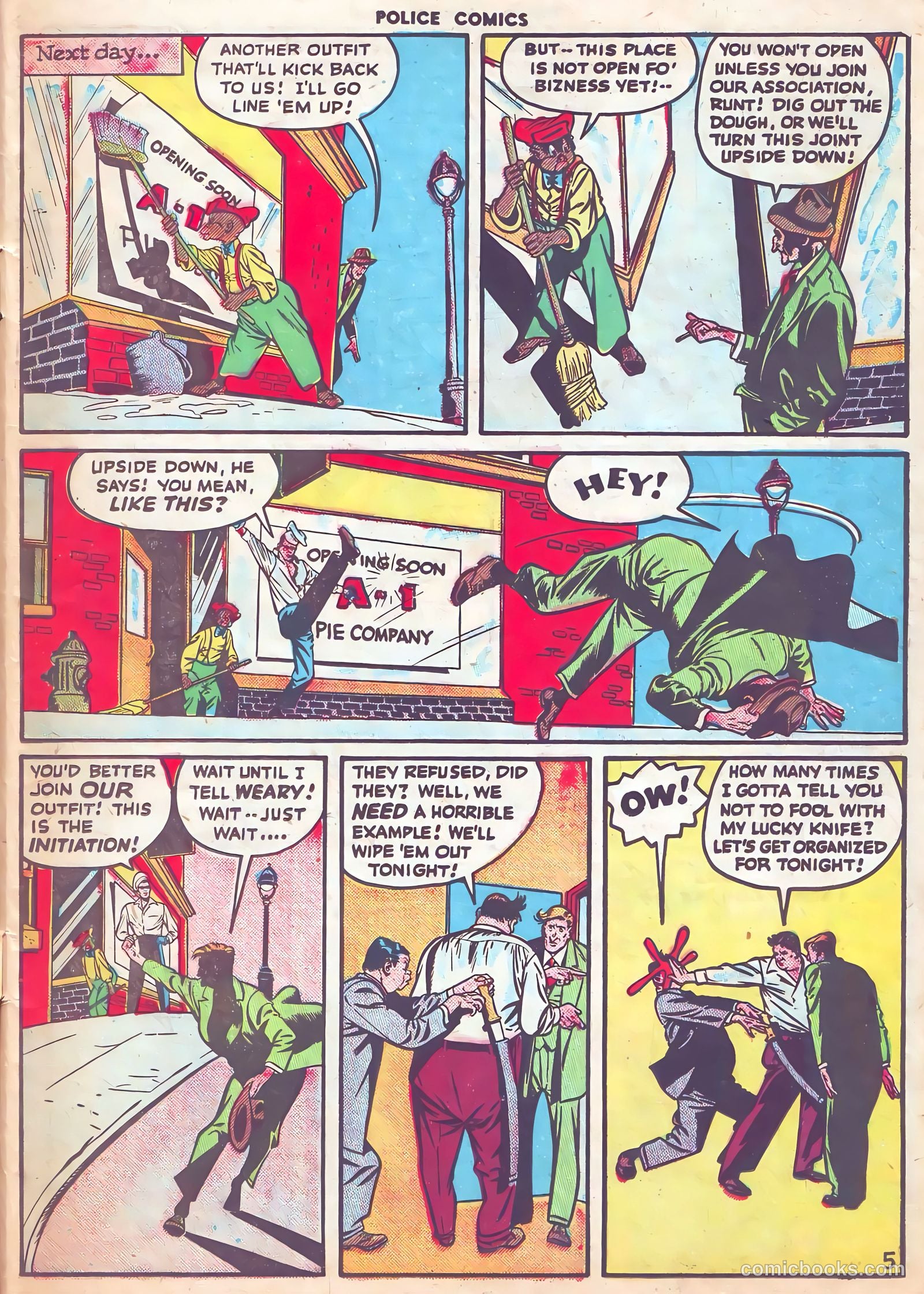 Police Comics #85 — page 37 of 52
