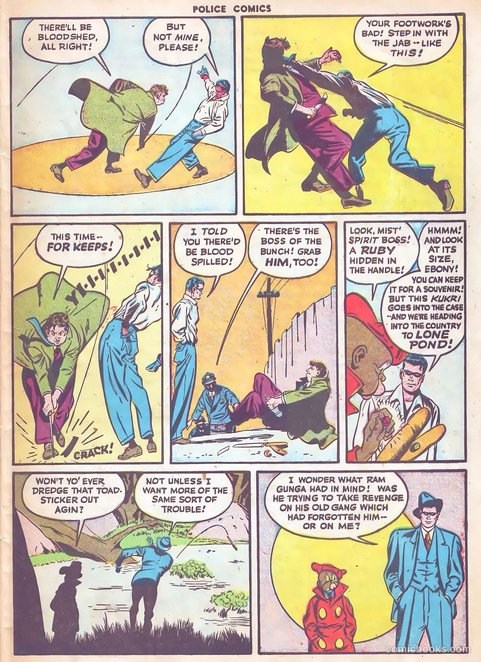 Police Comics #85 — page 39 of 52
