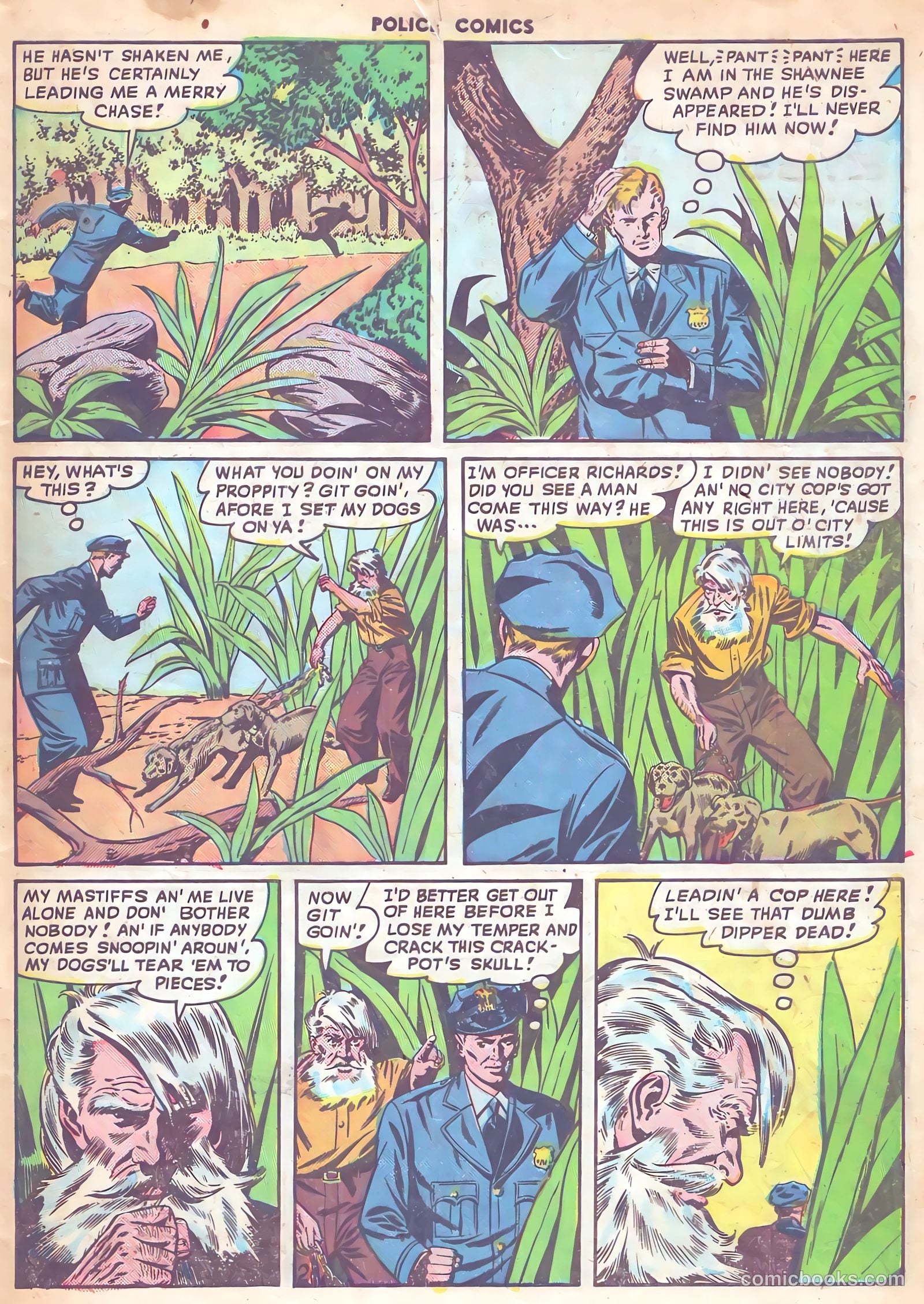 Police Comics #85 — page 43 of 52