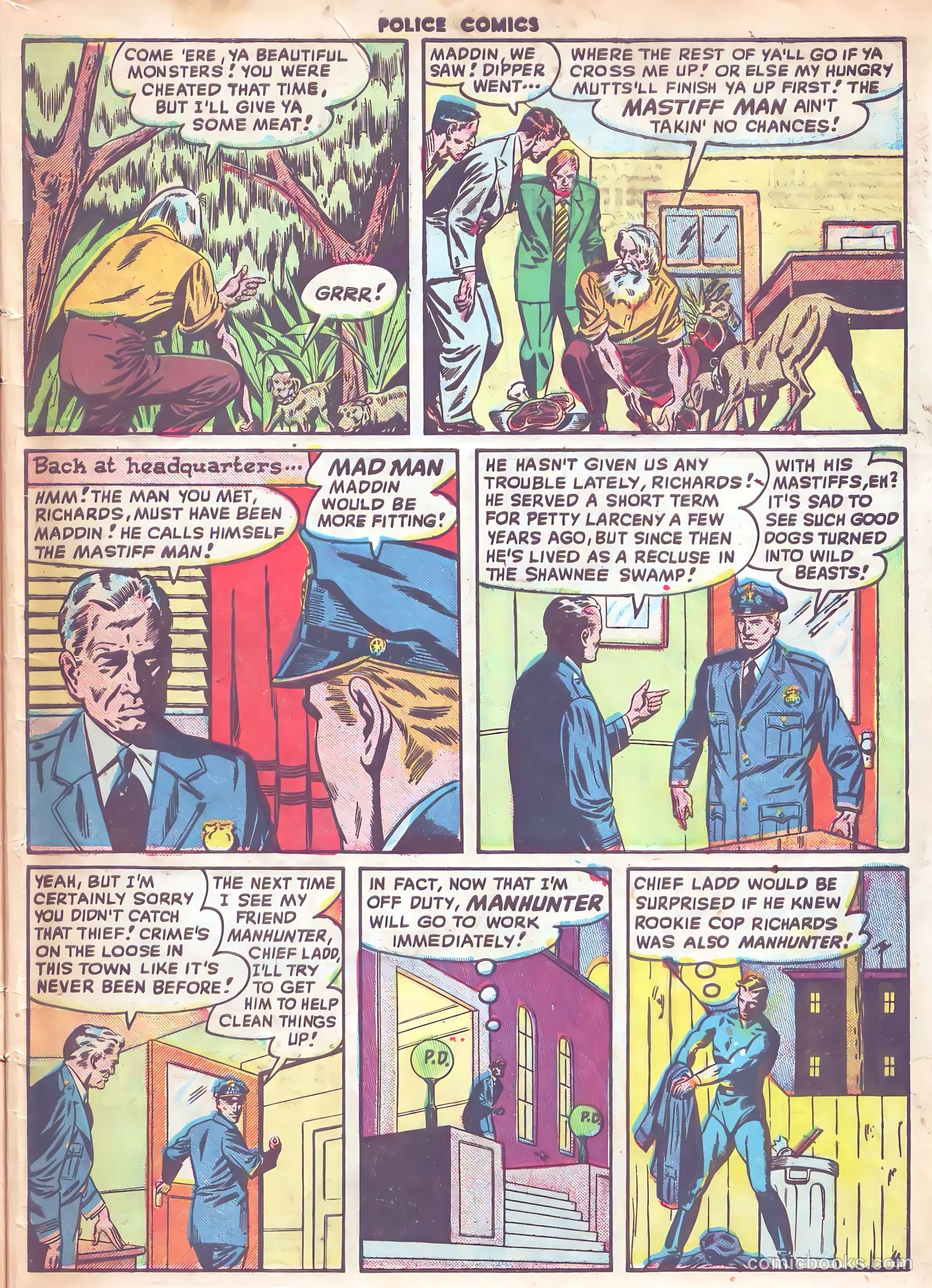 Police Comics #85 — page 45 of 52