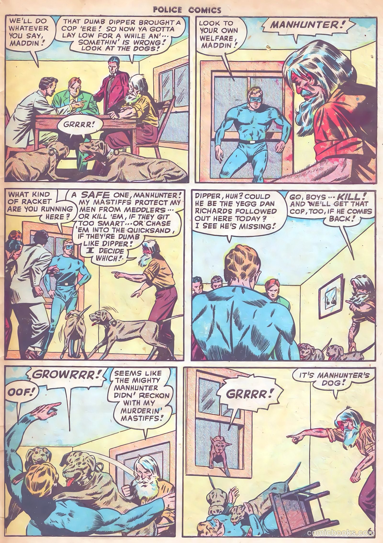 Police Comics #85 — page 47 of 52