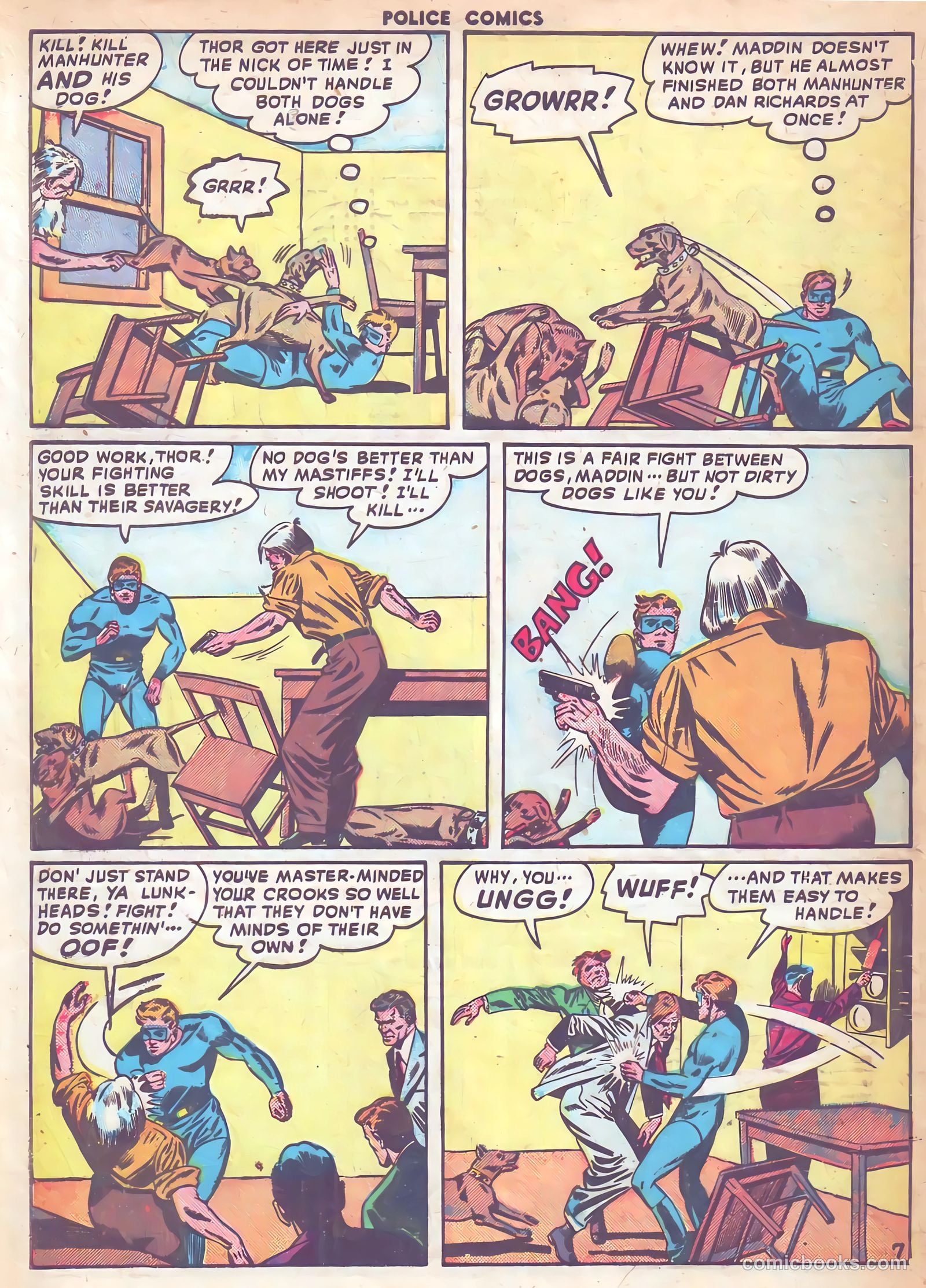 Police Comics #85 — page 48 of 52