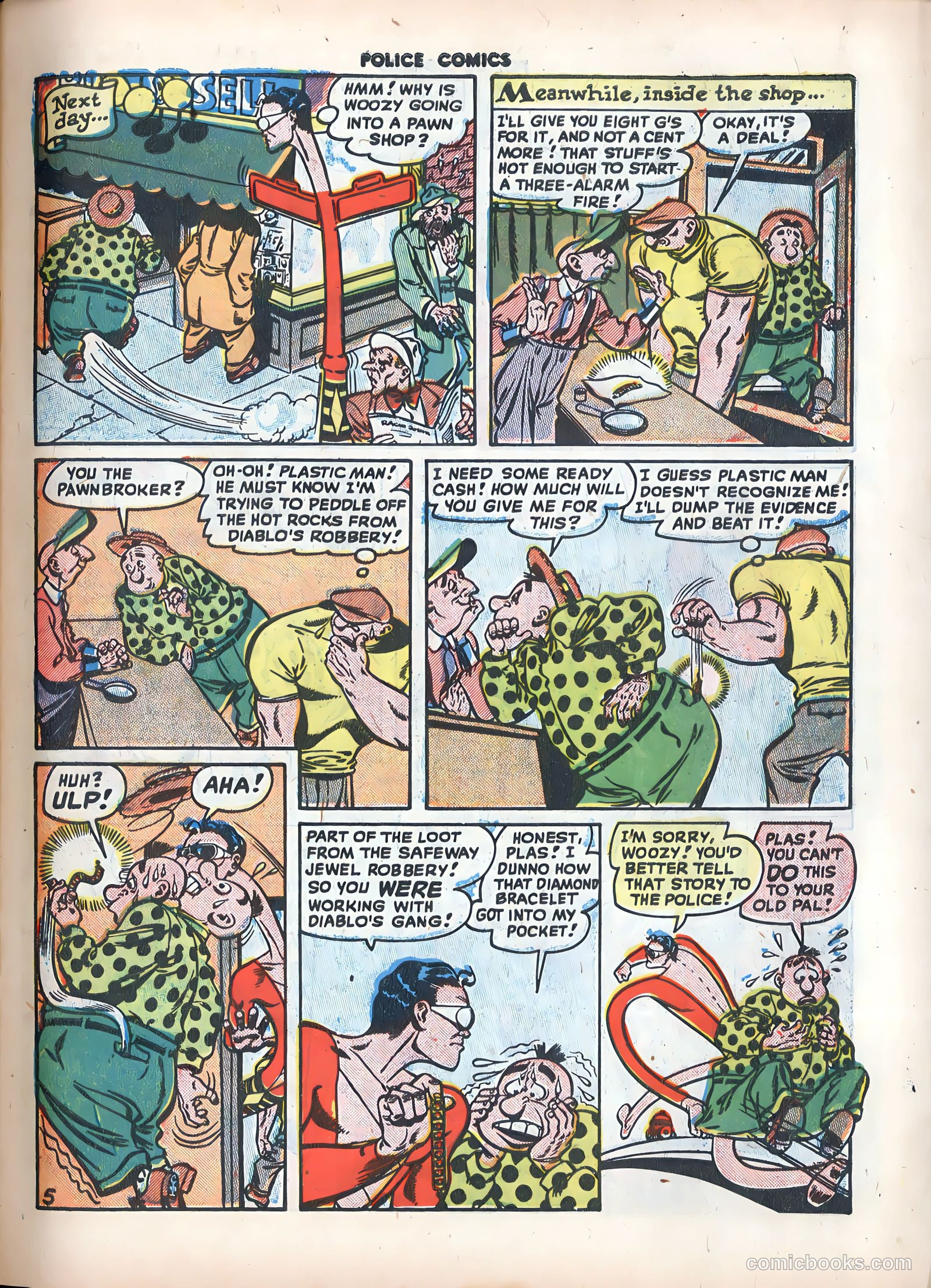 Police Comics #86 — page 7 of 52