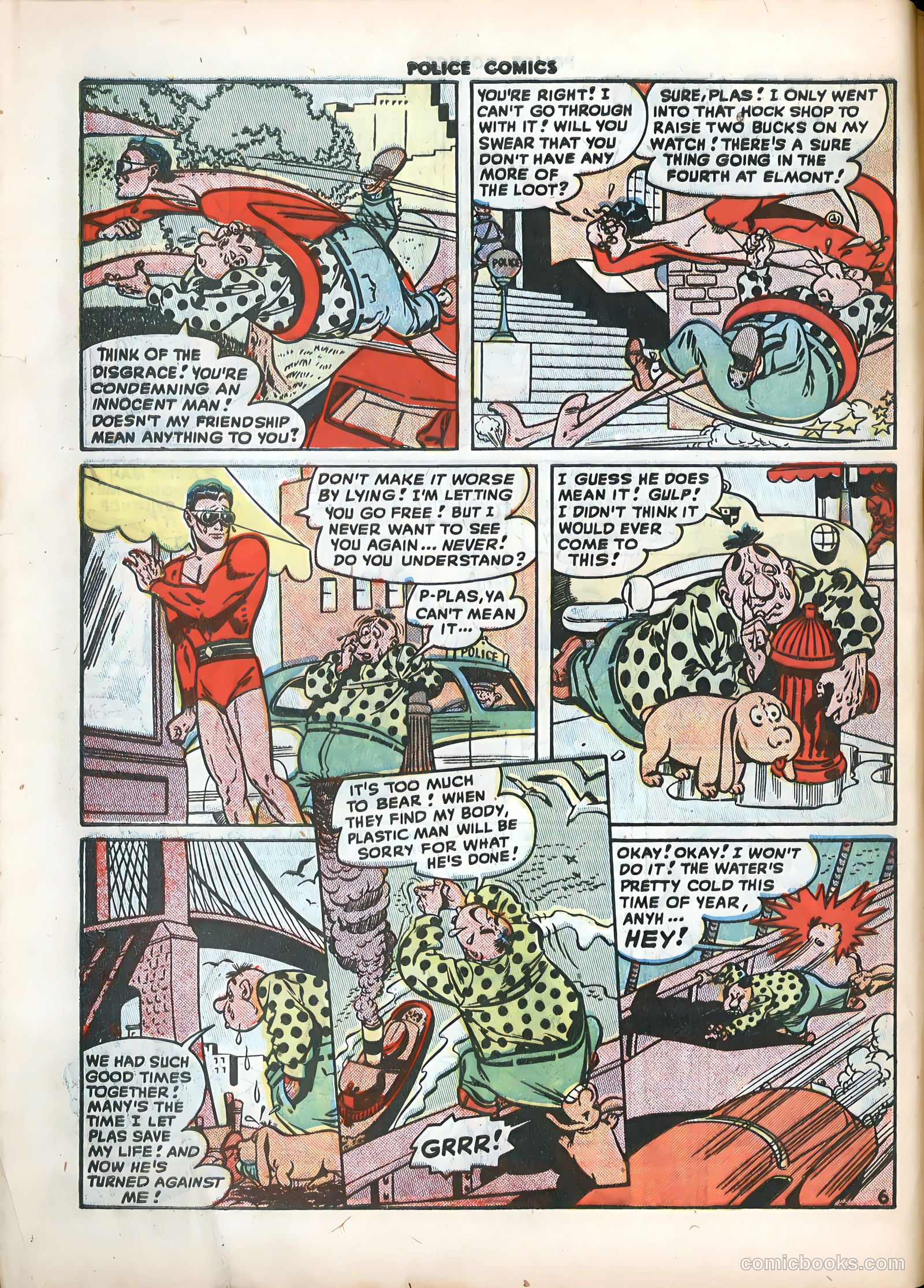 Police Comics #86 — page 8 of 52