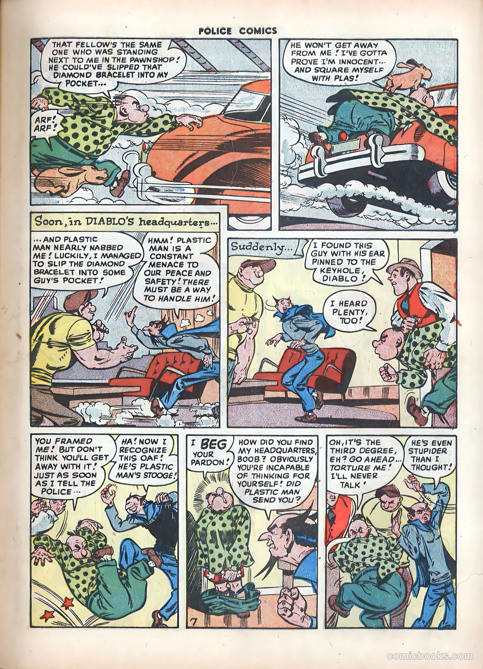 Police Comics #86 — page 9 of 52