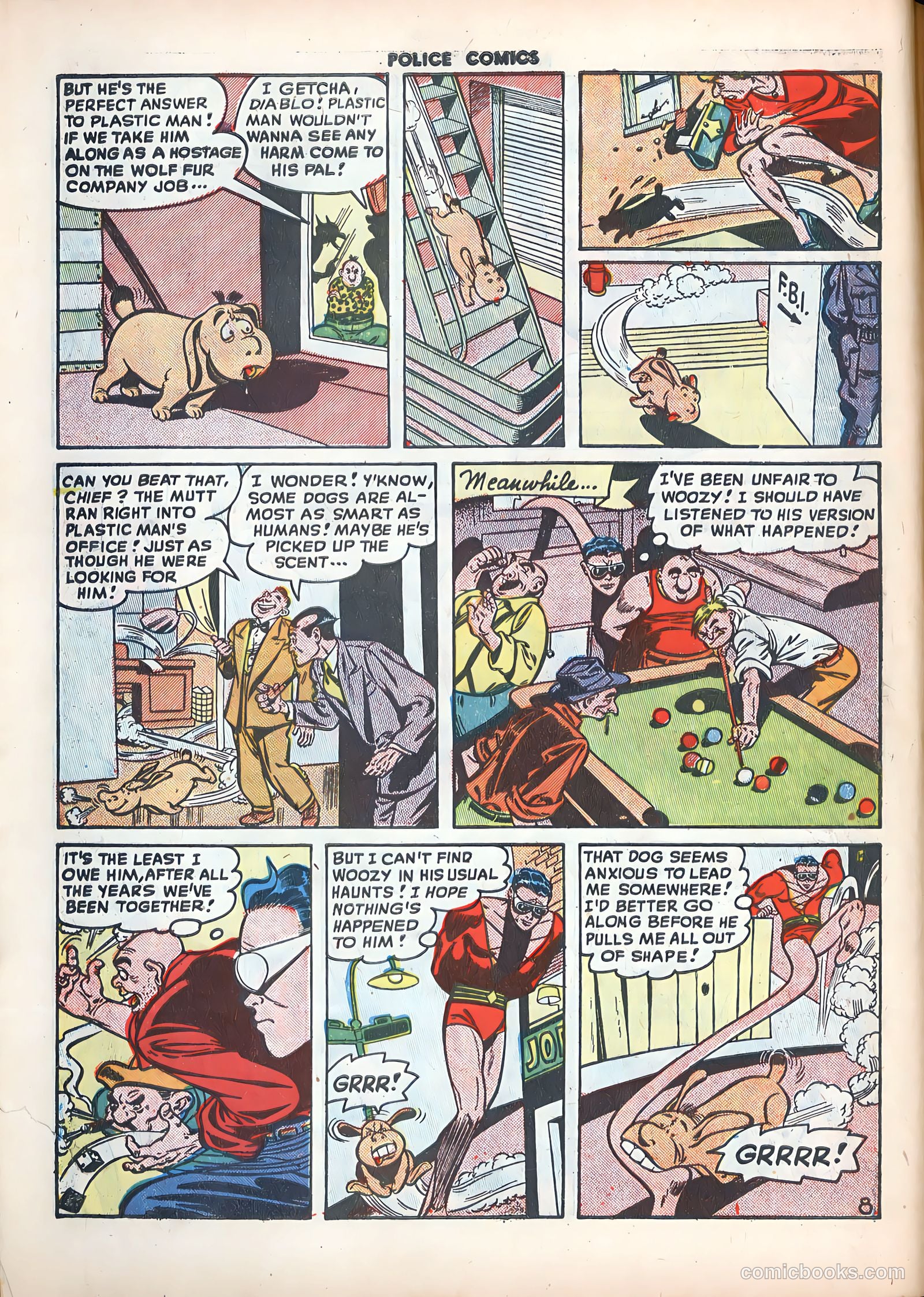 Police Comics #86 — page 10 of 52