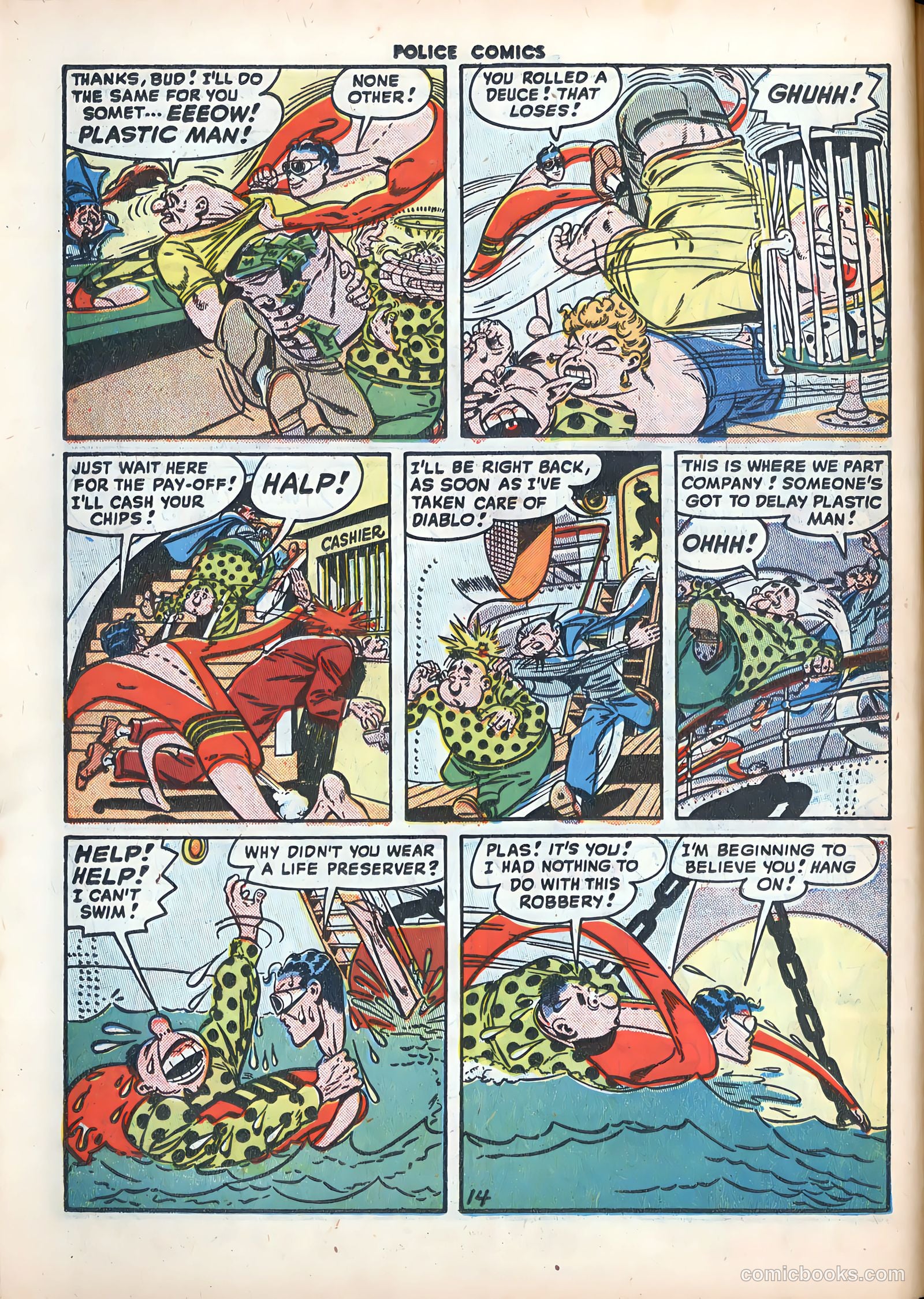 Police Comics #86 — page 16 of 52