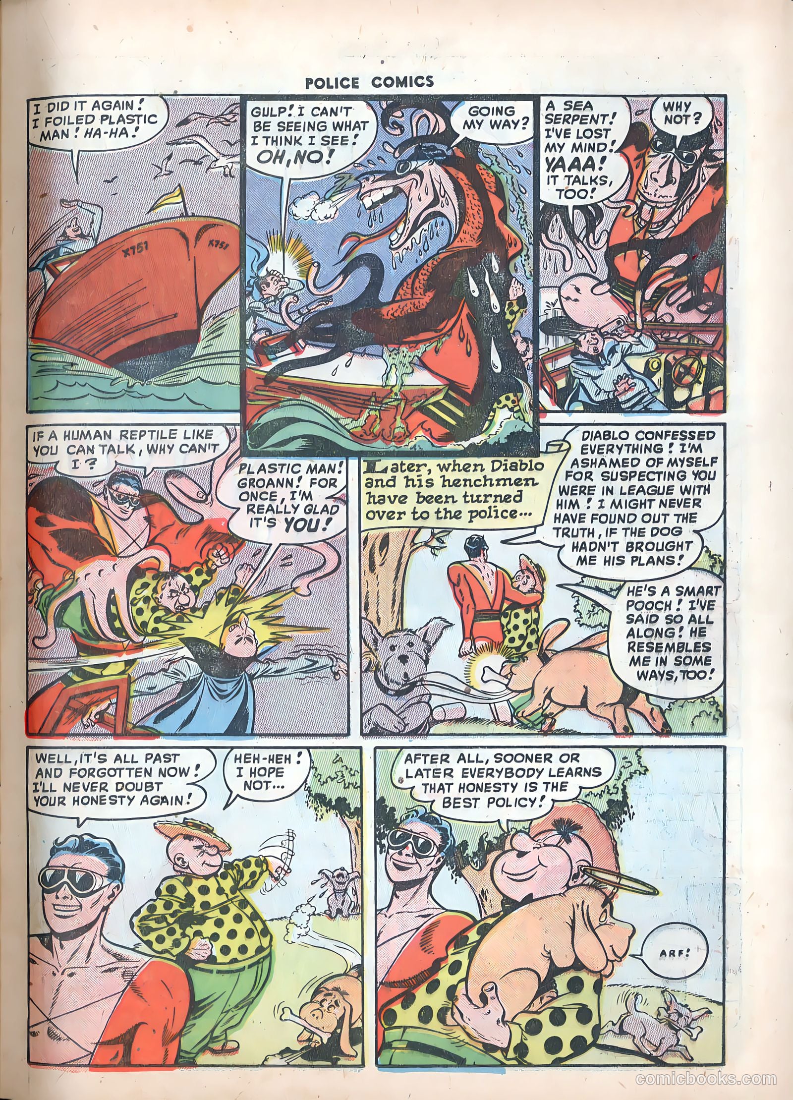 Police Comics #86 — page 17 of 52