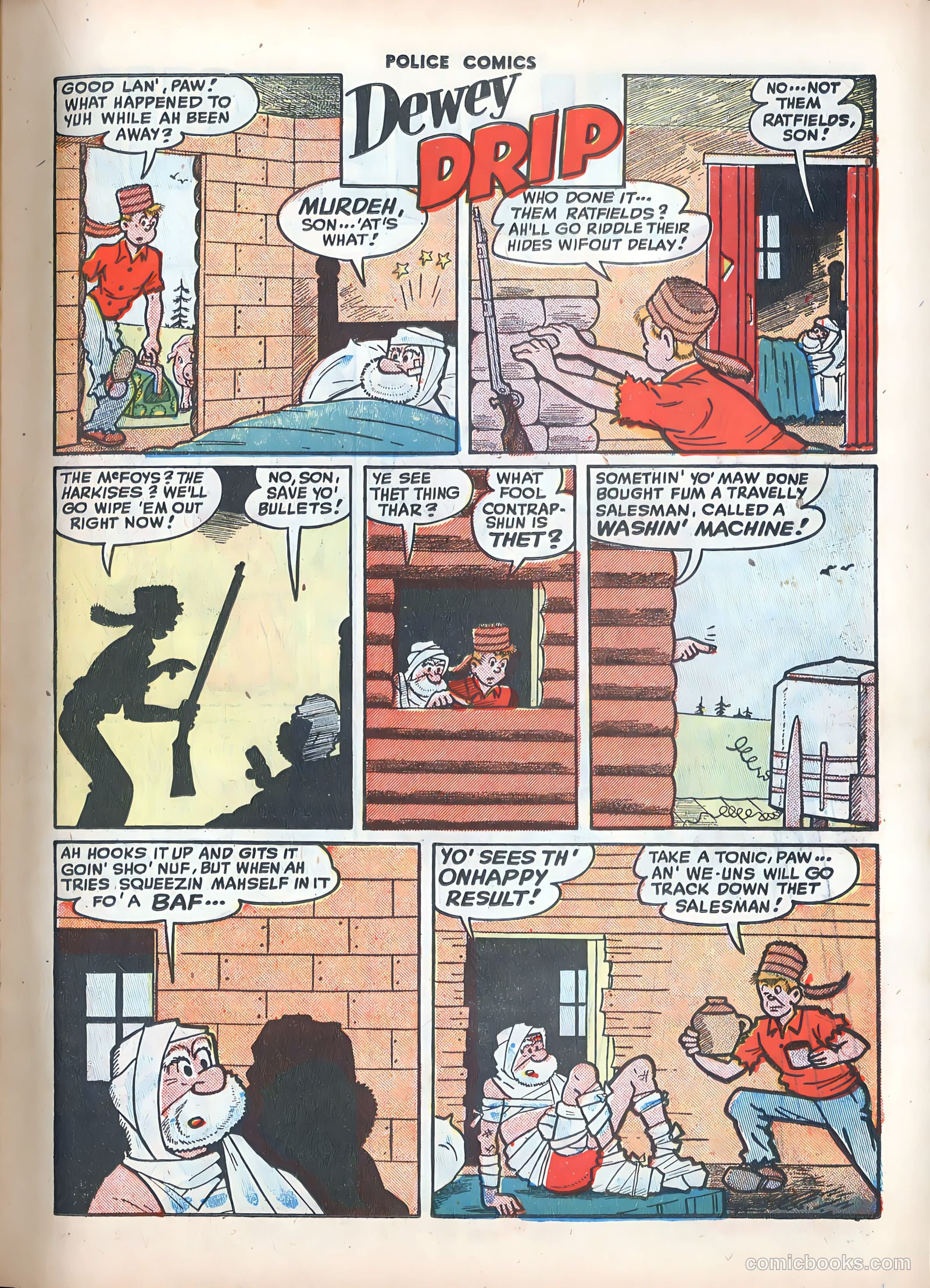 Police Comics #86 — page 19 of 52