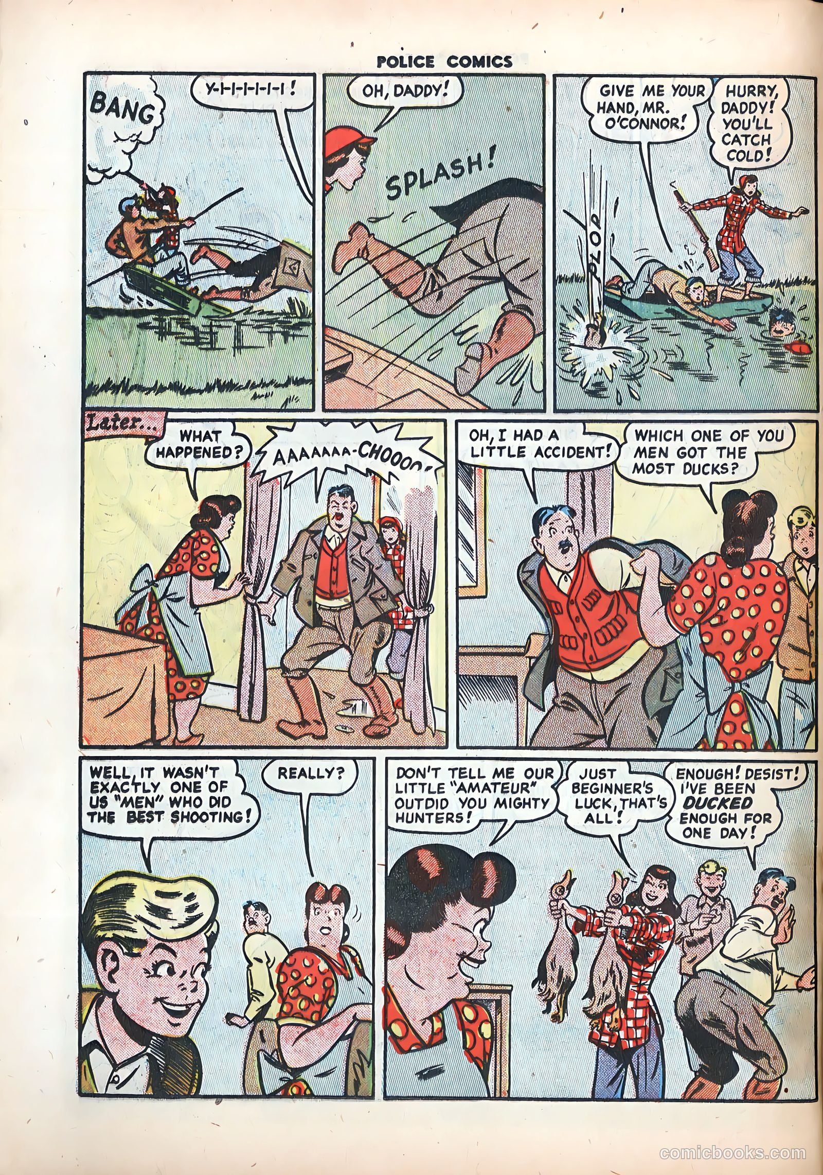 Police Comics #86 — page 32 of 52