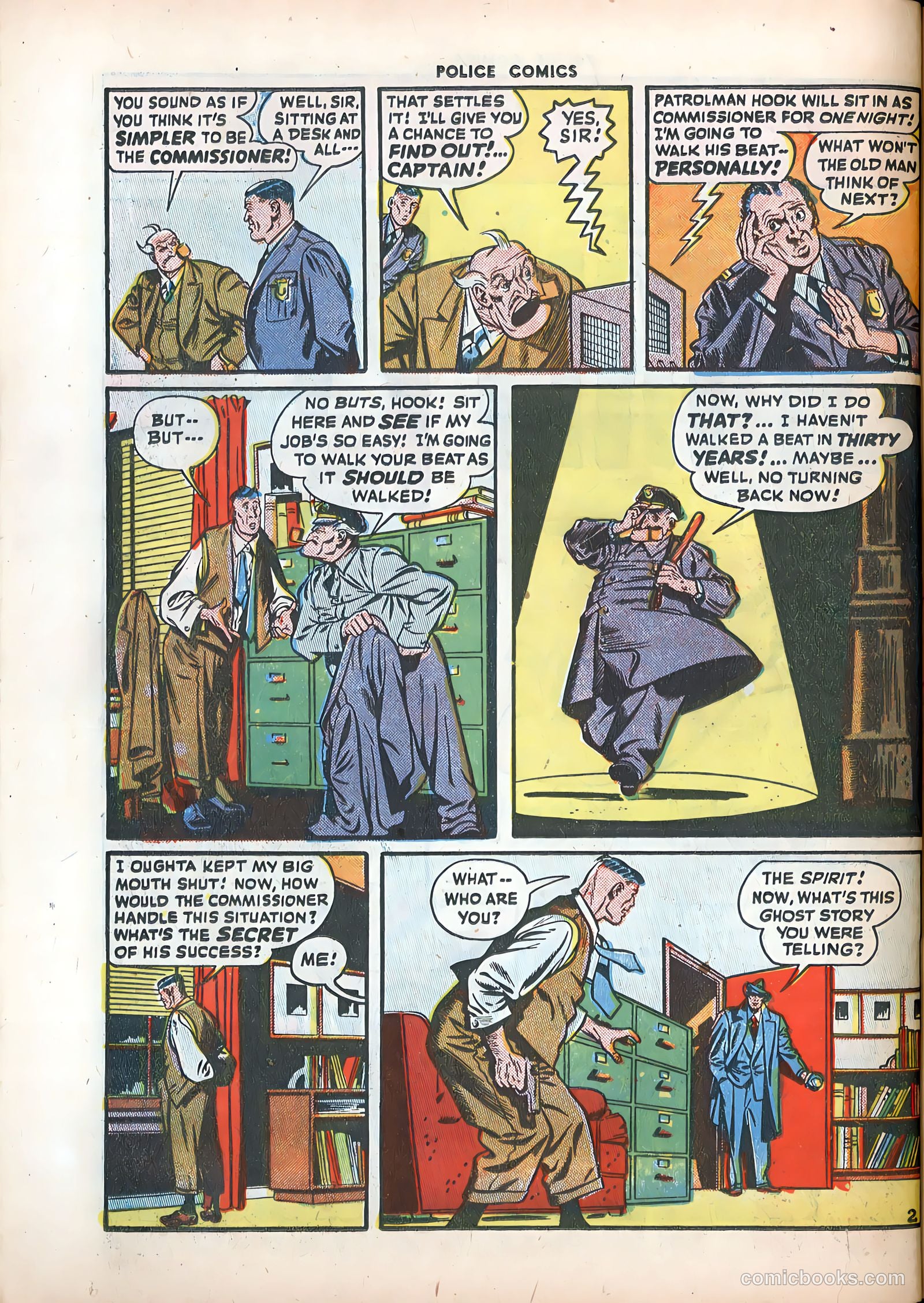 Police Comics #86 — page 34 of 52