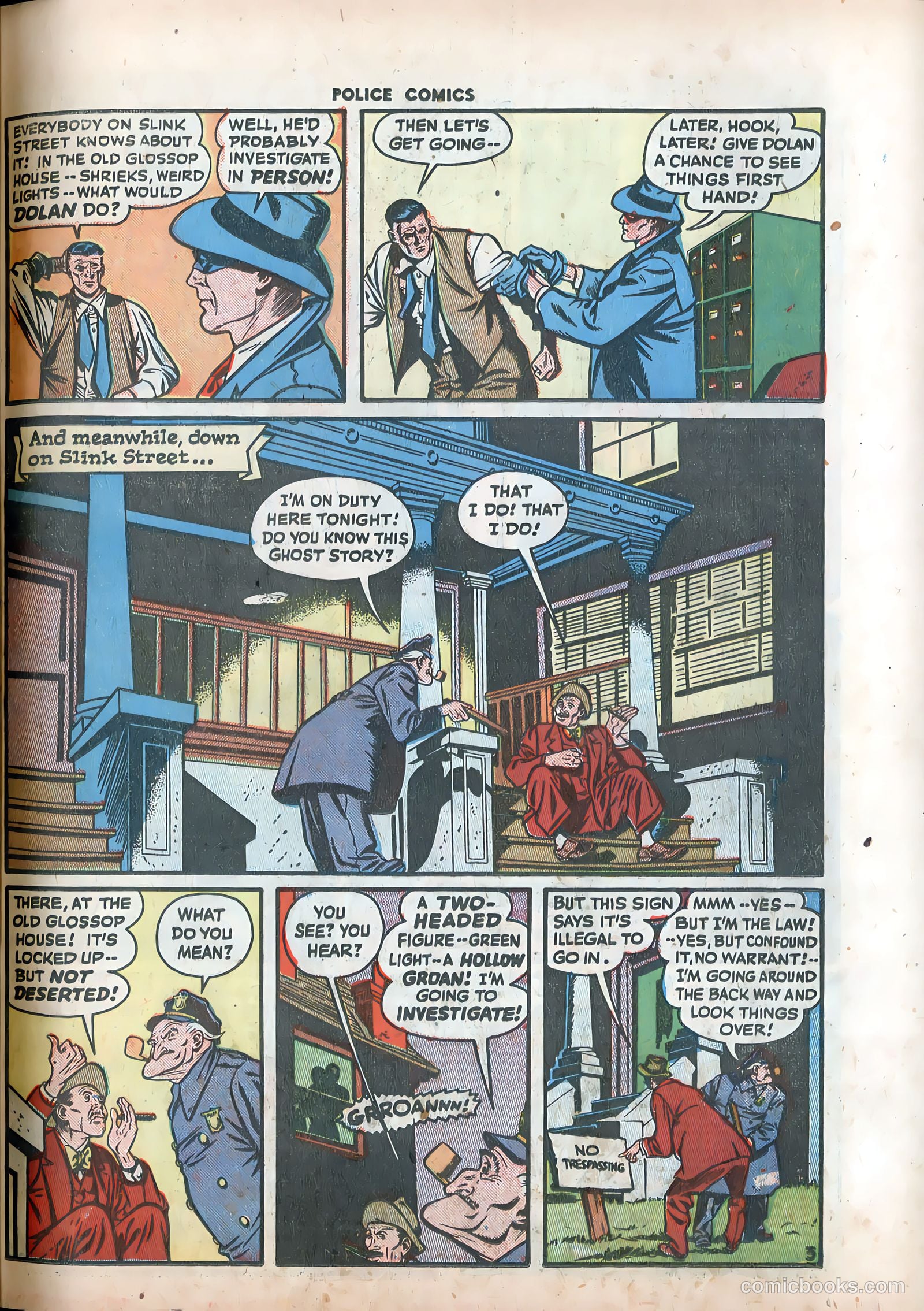 Police Comics #86 — page 35 of 52