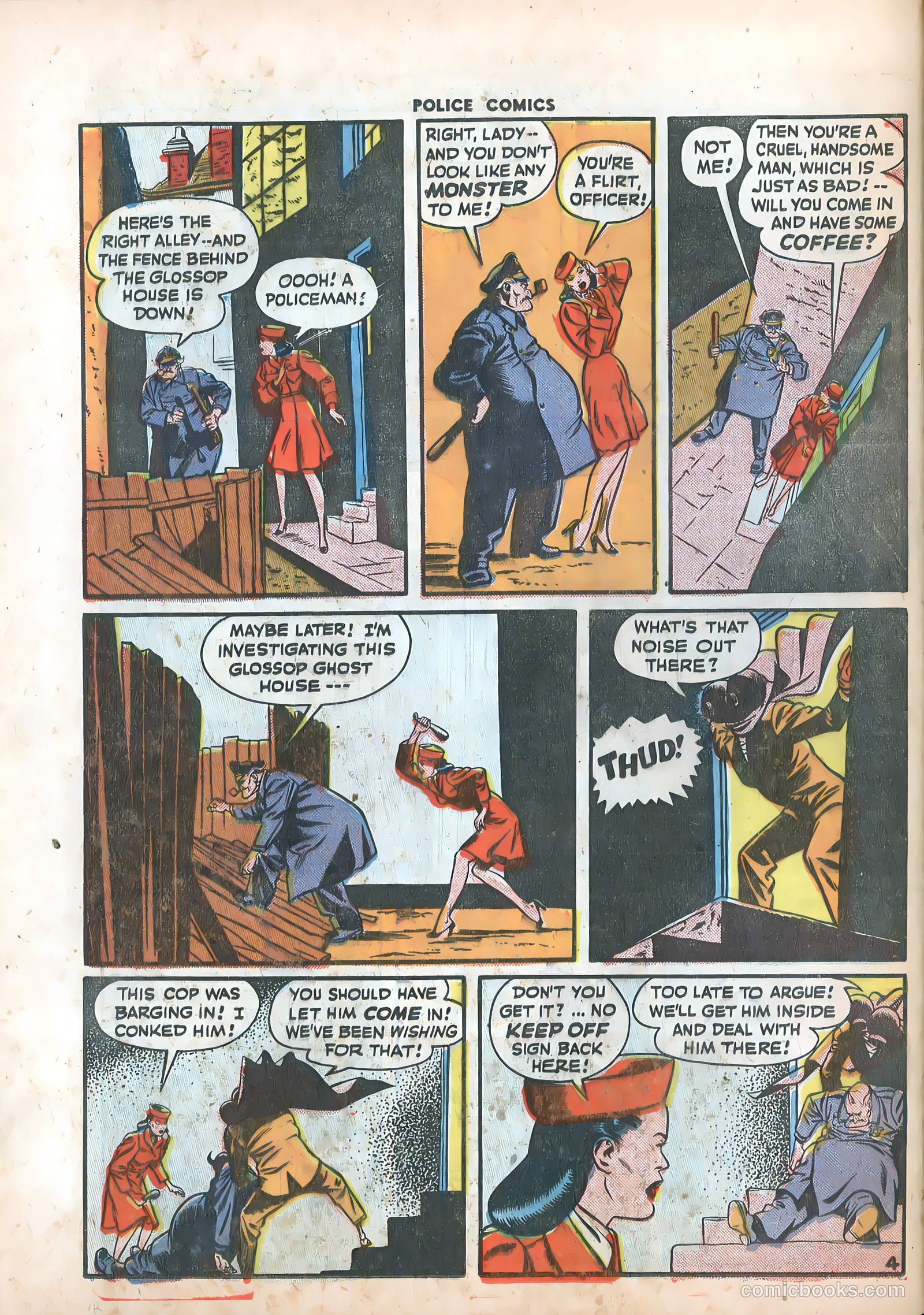 Police Comics #86 — page 36 of 52