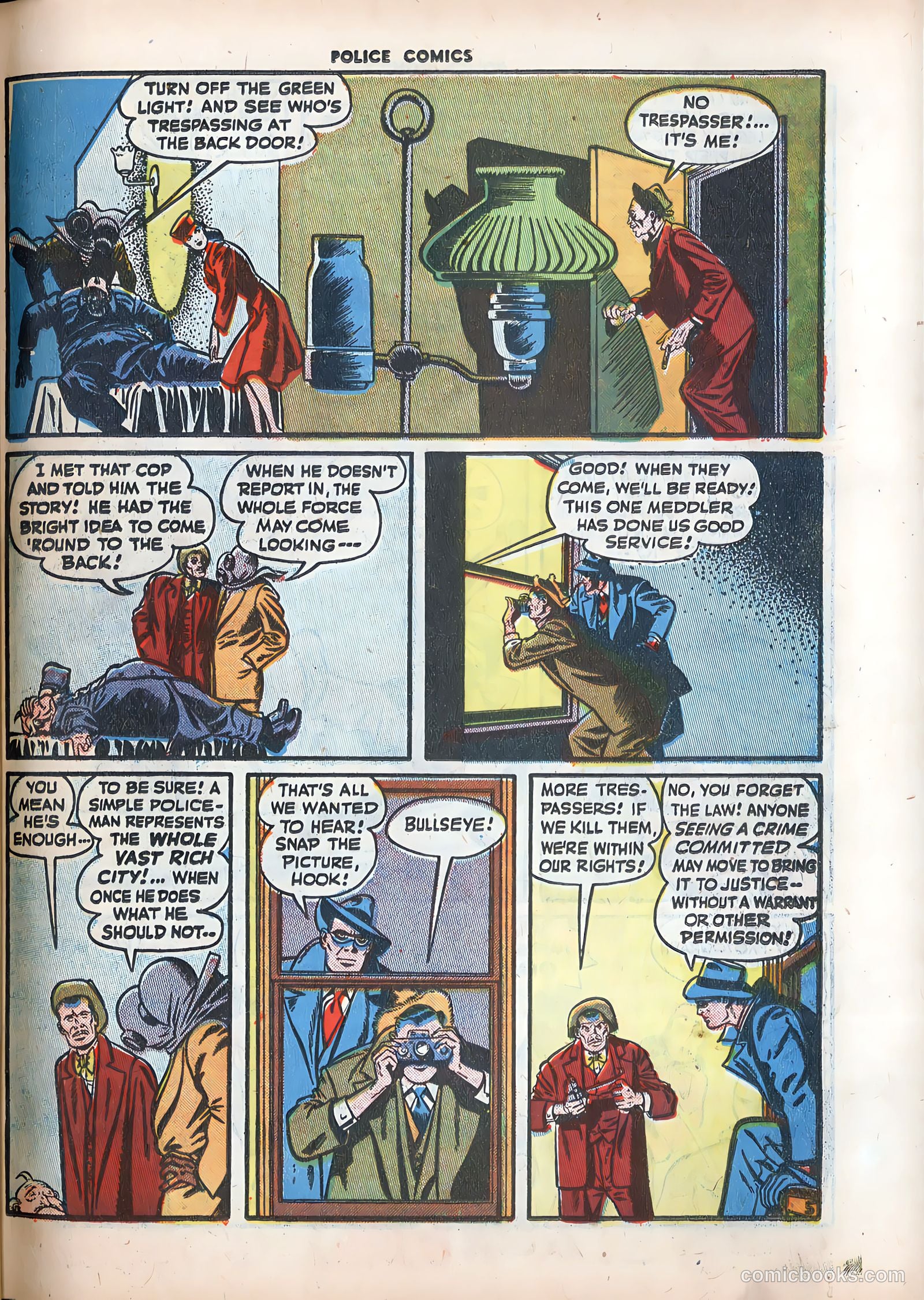 Police Comics #86 — page 37 of 52