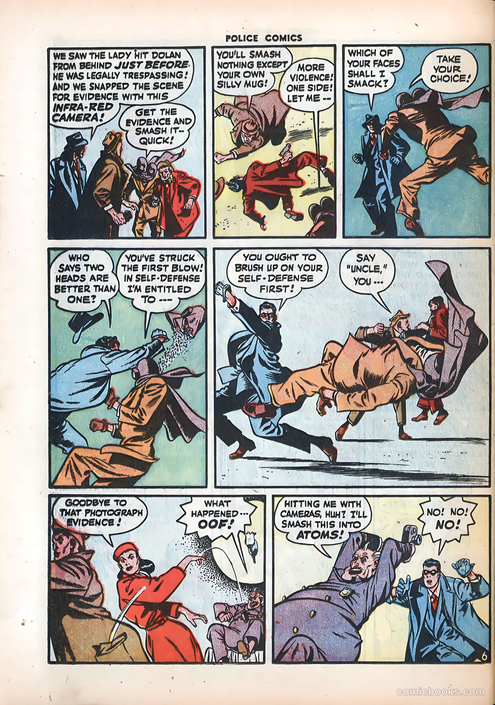 Police Comics #86 — page 38 of 52