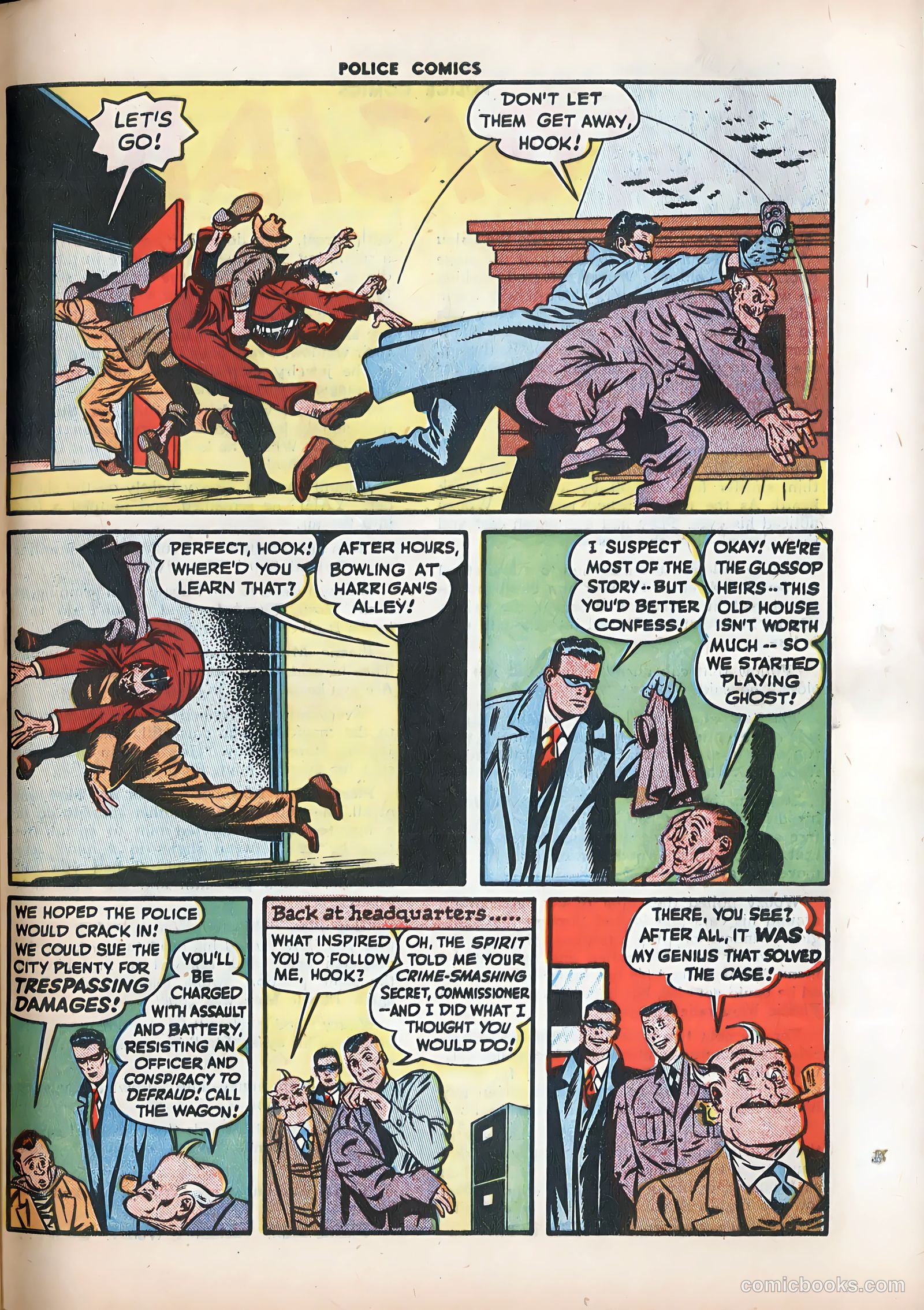 Police Comics #86 — page 39 of 52