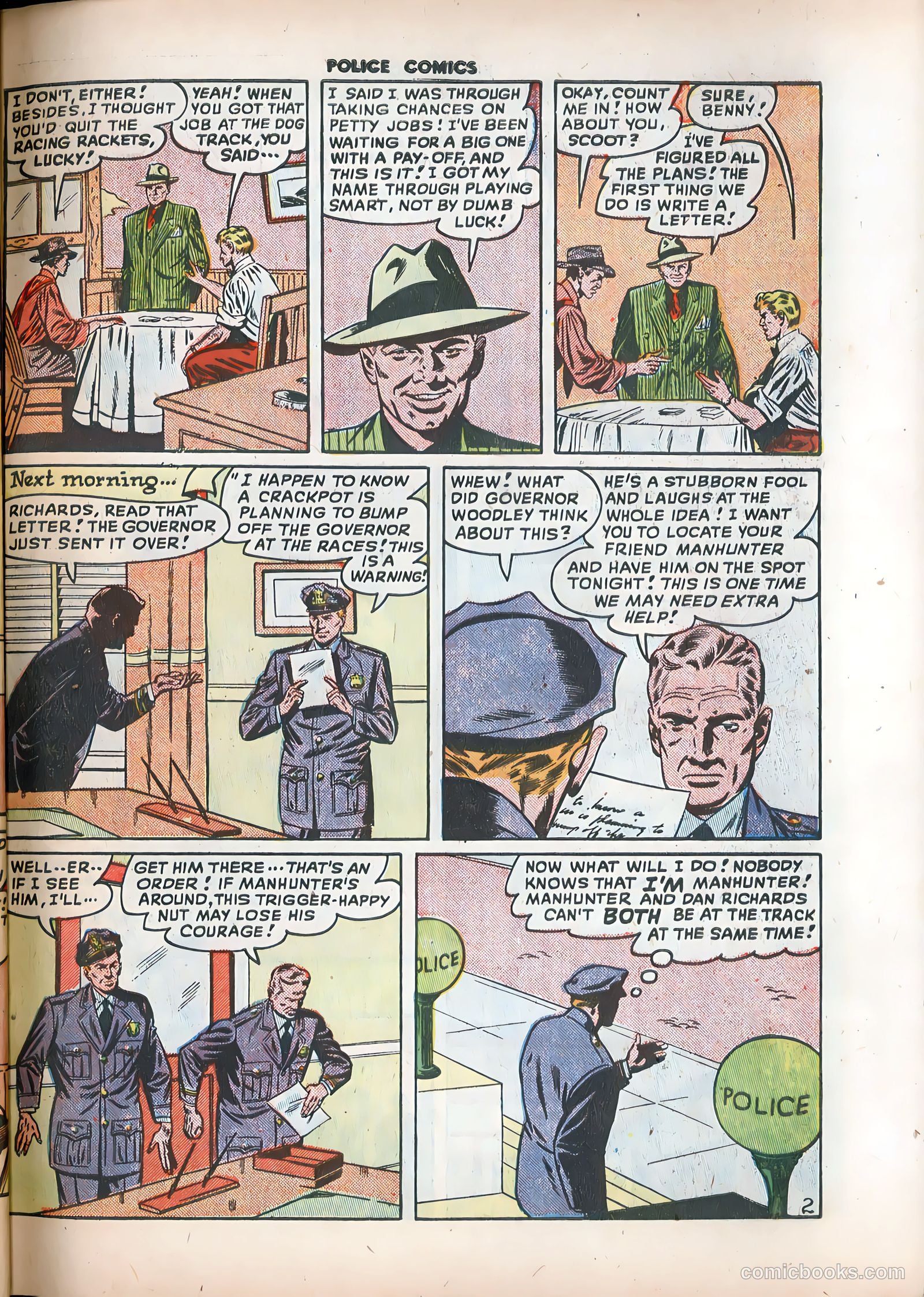 Police Comics #86 — page 43 of 52