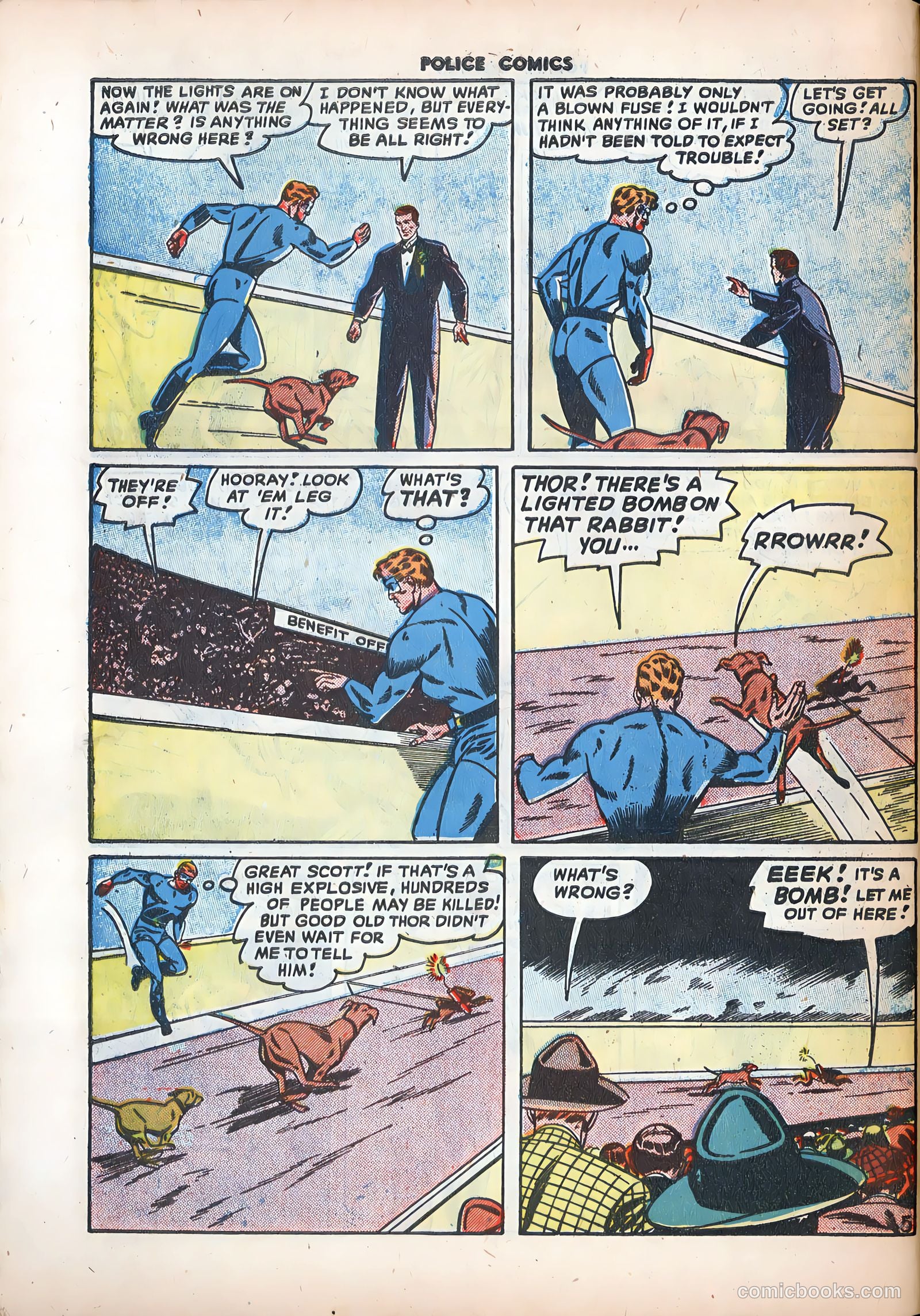 Police Comics #86 — page 46 of 52