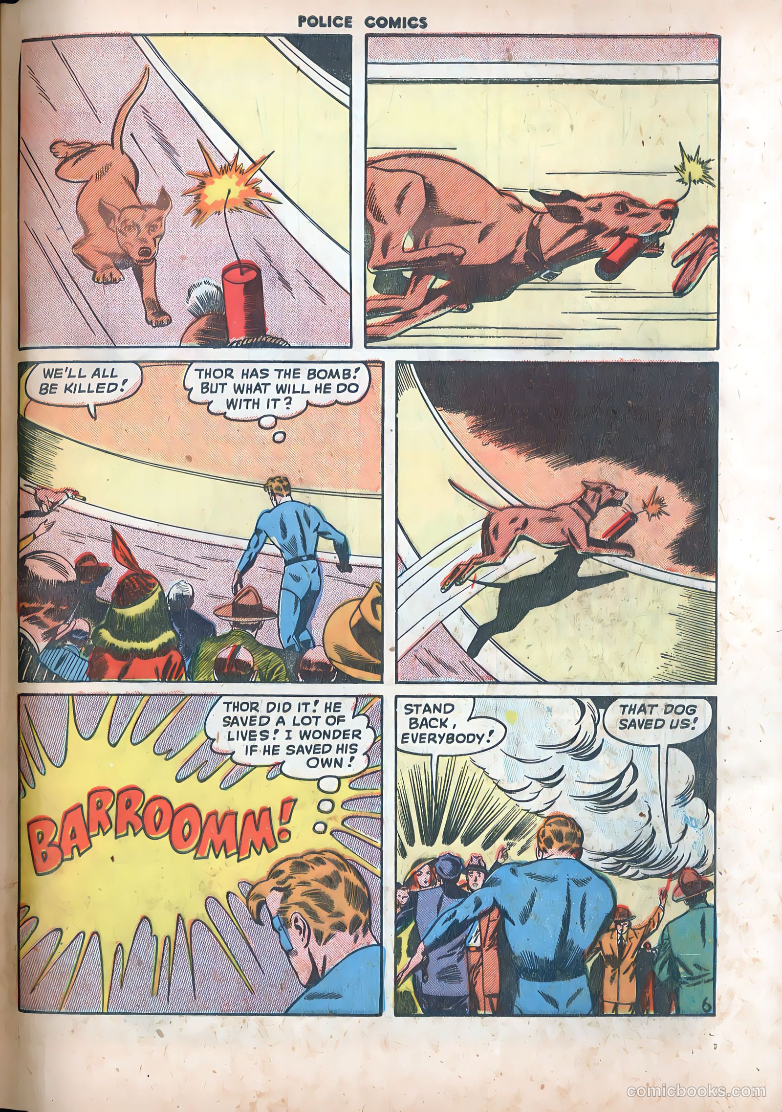 Police Comics #86 — page 47 of 52