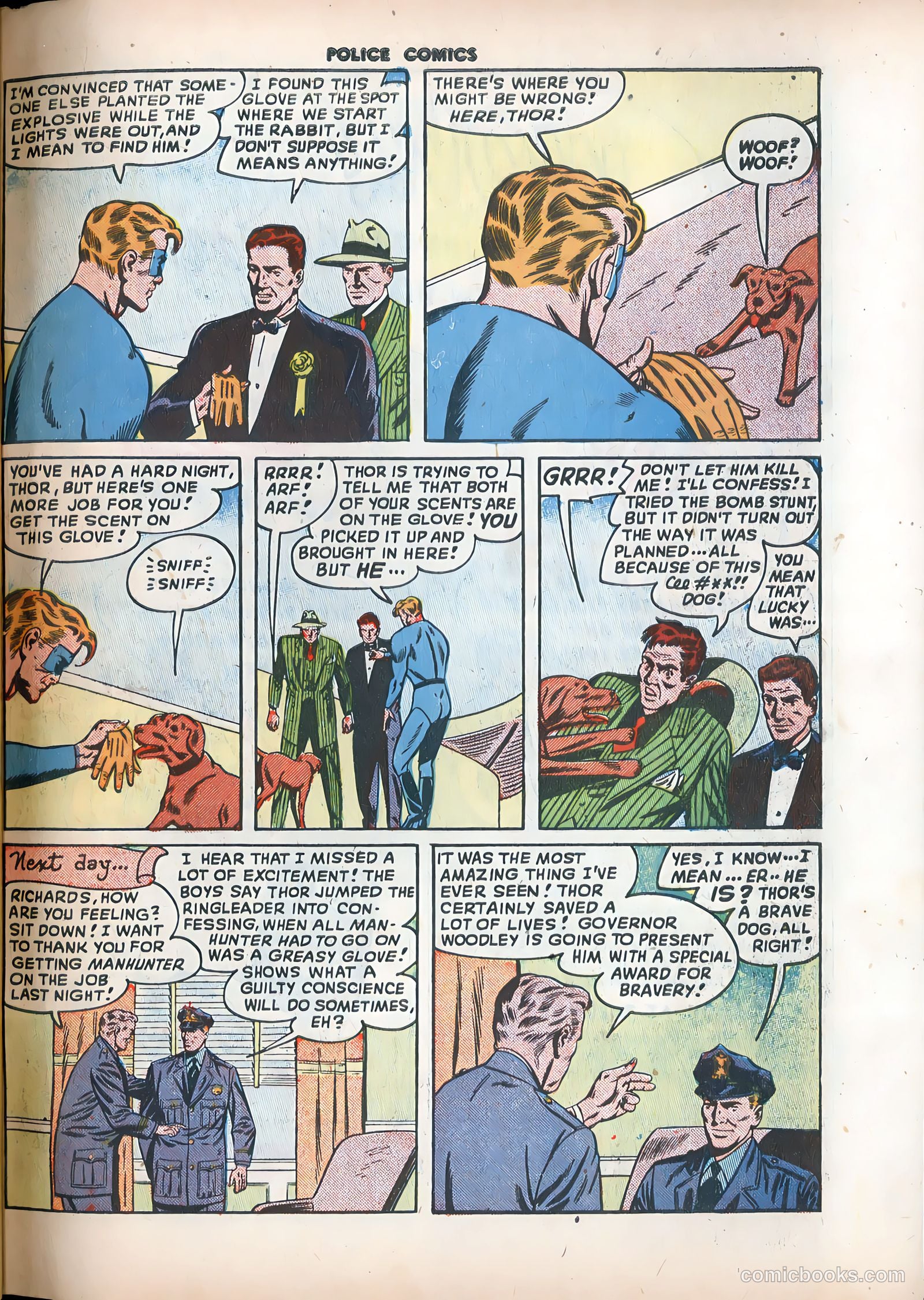 Police Comics #86 — page 49 of 52