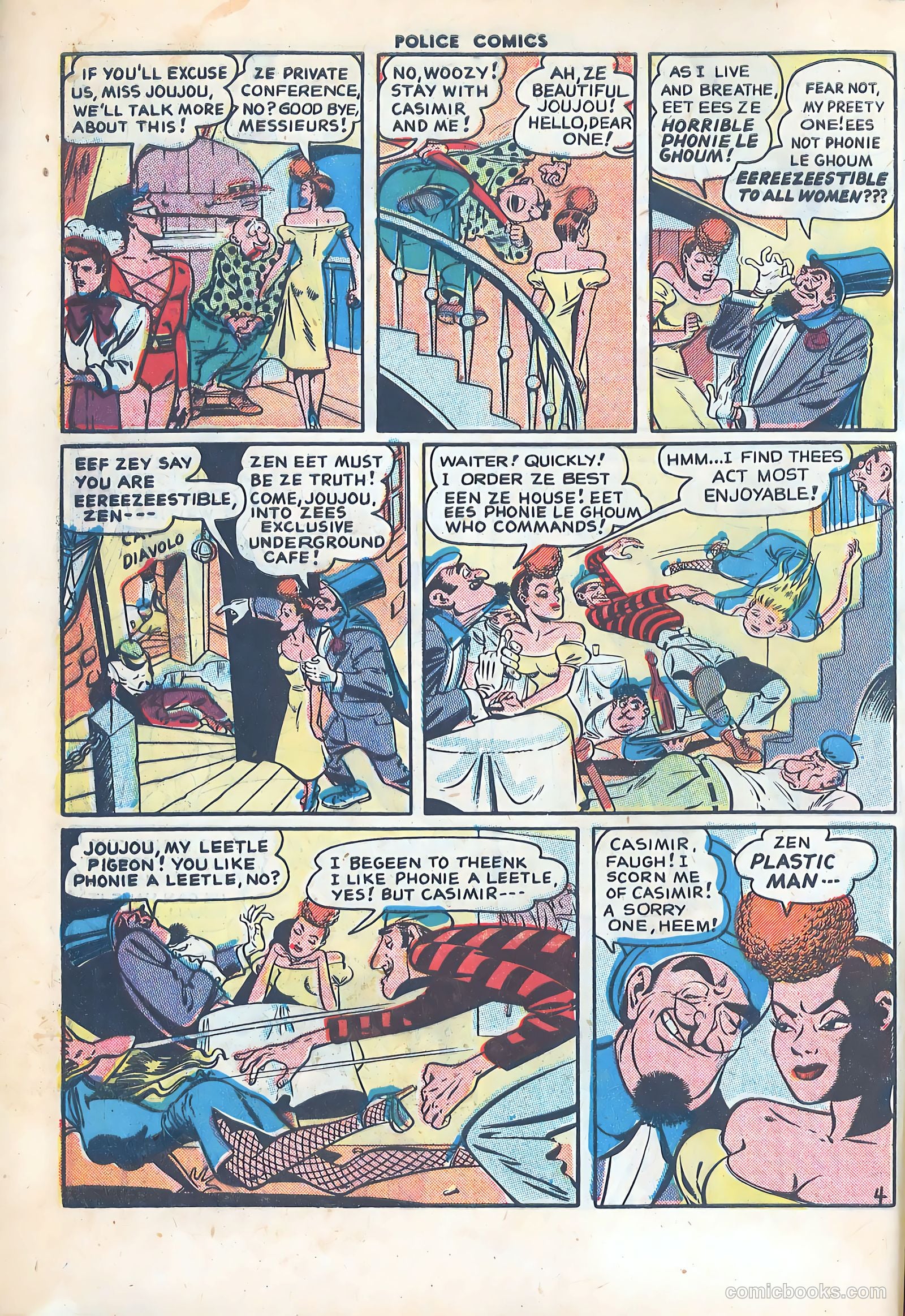 Police Comics #87 — page 6 of 52