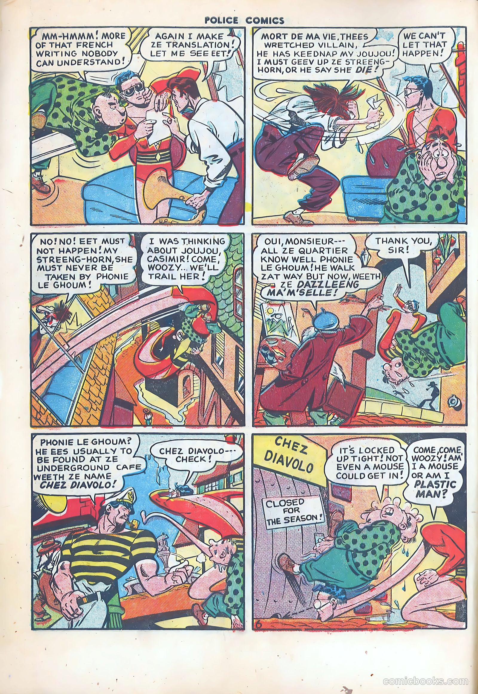 Police Comics #87 — page 8 of 52