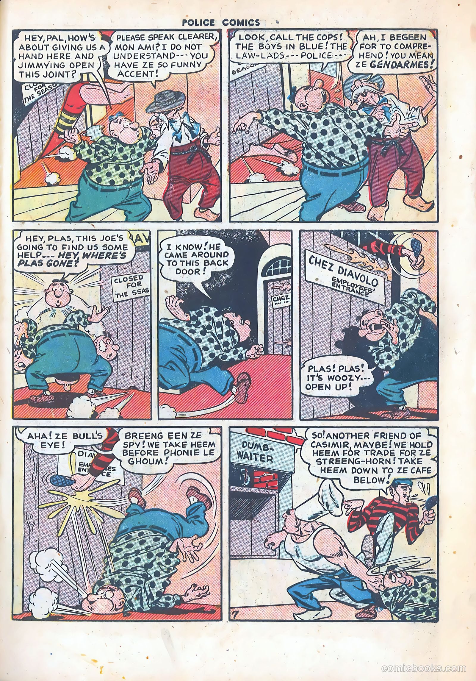 Police Comics #87 — page 9 of 52
