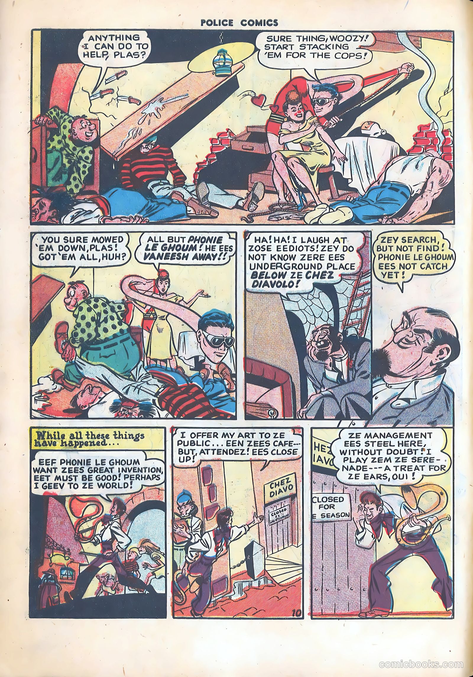 Police Comics #87 — page 12 of 52