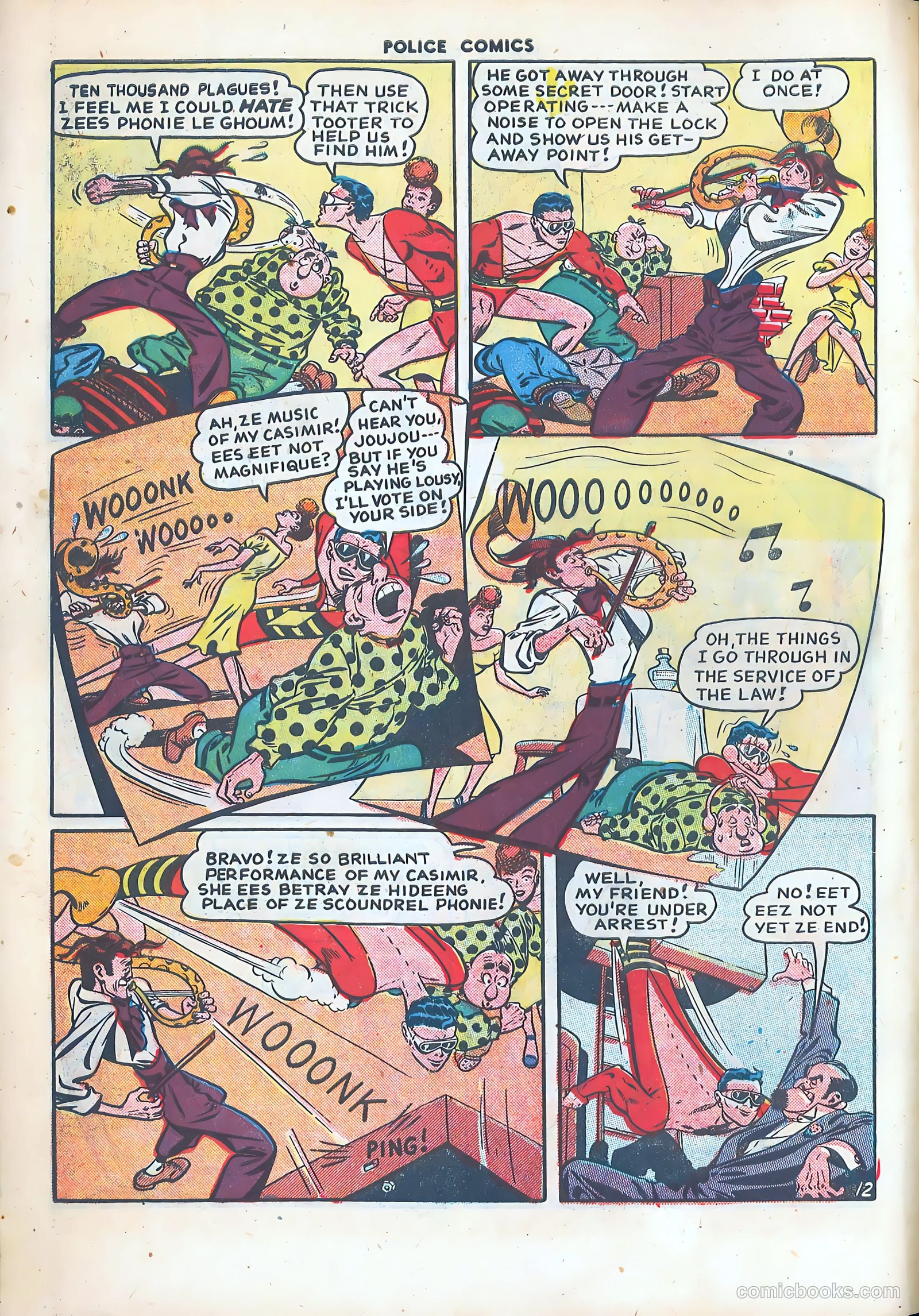 Police Comics #87 — page 14 of 52