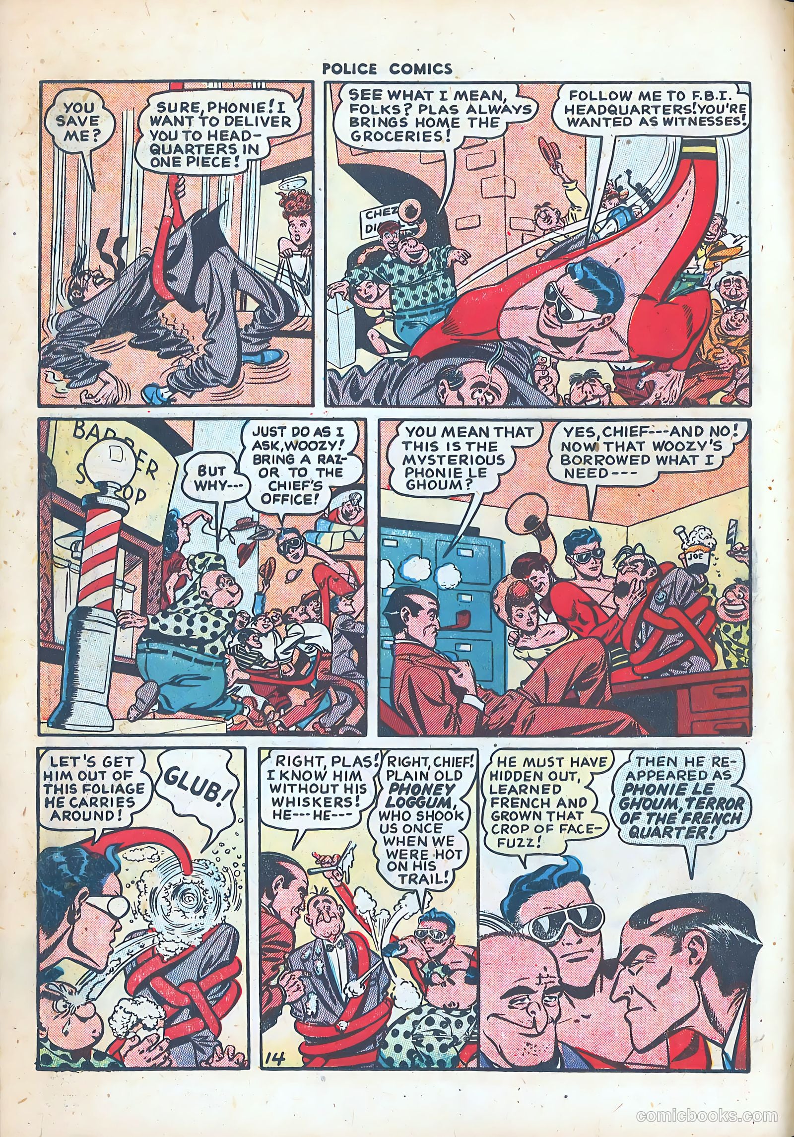 Police Comics #87 — page 16 of 52