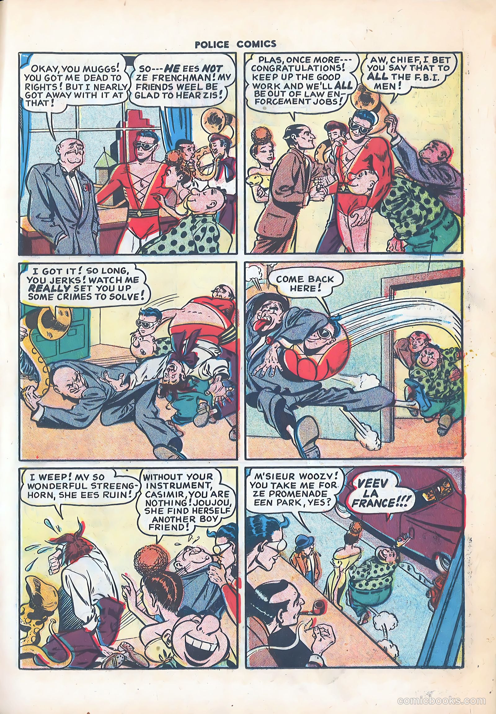 Police Comics #87 — page 17 of 52