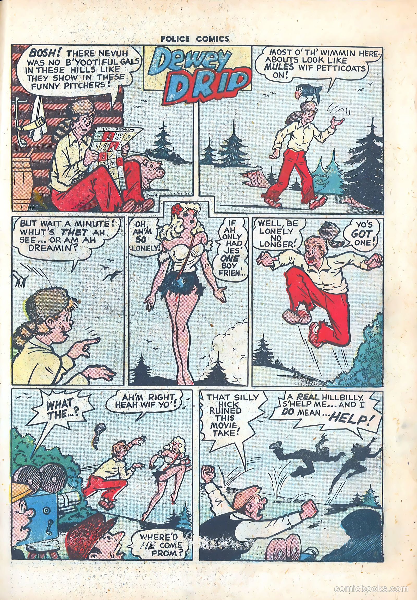 Police Comics #87 — page 19 of 52