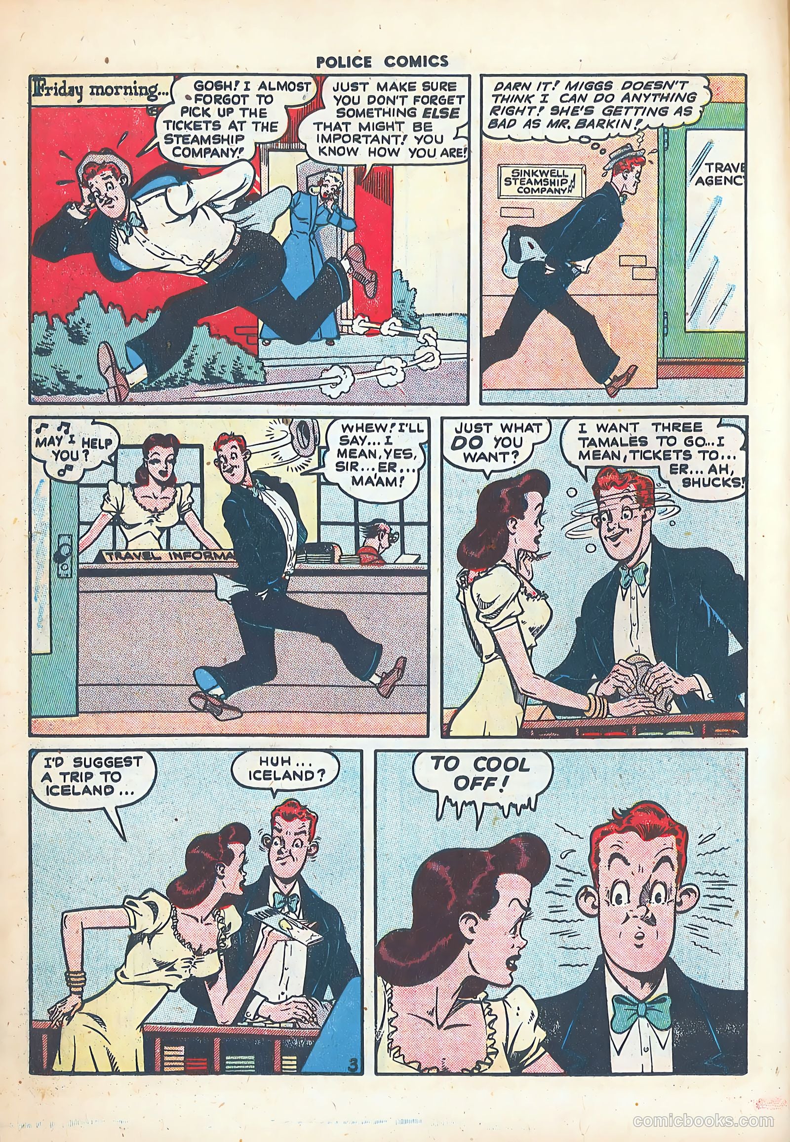 Police Comics #87 — page 22 of 52