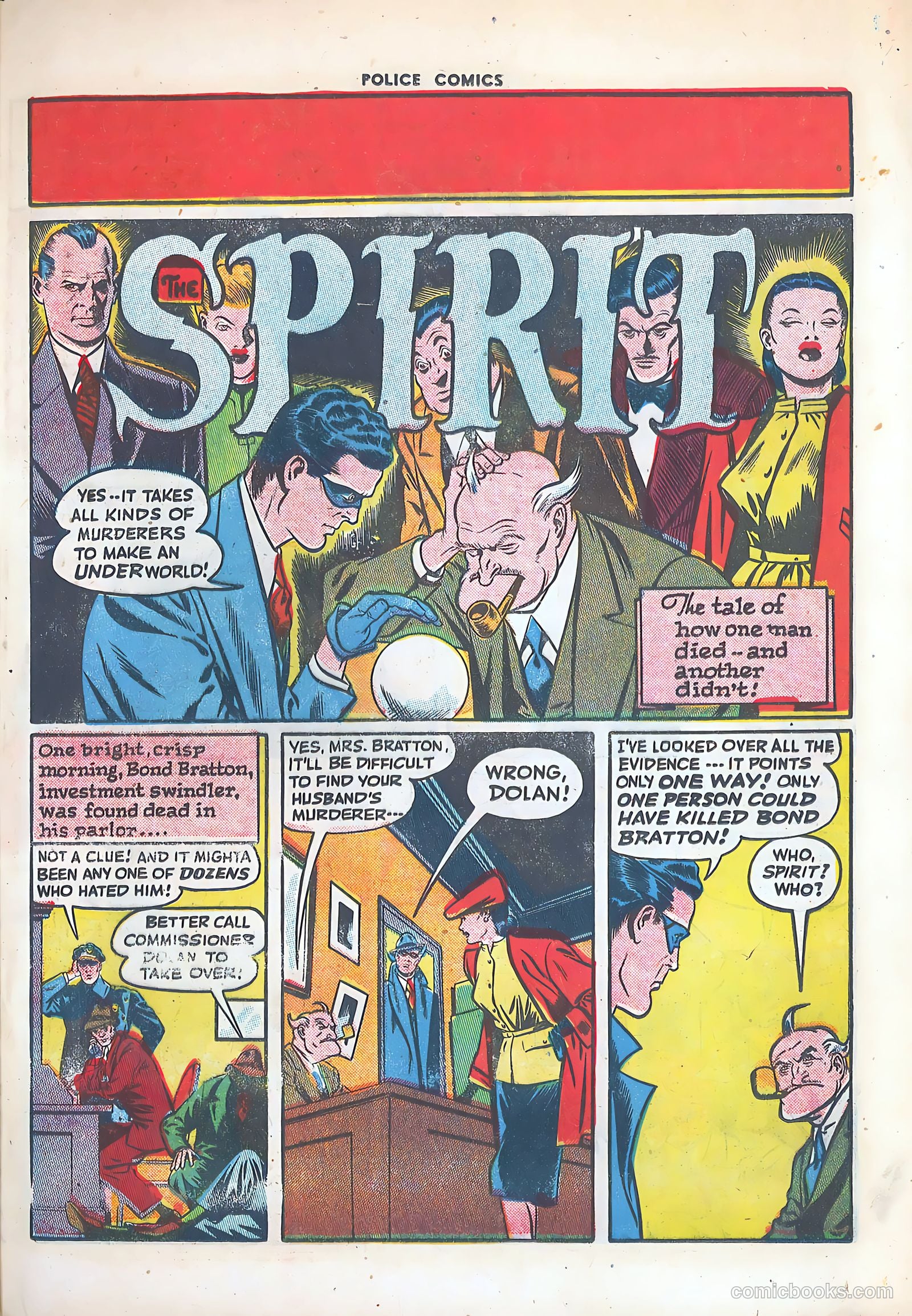 Police Comics #87 — page 33 of 52