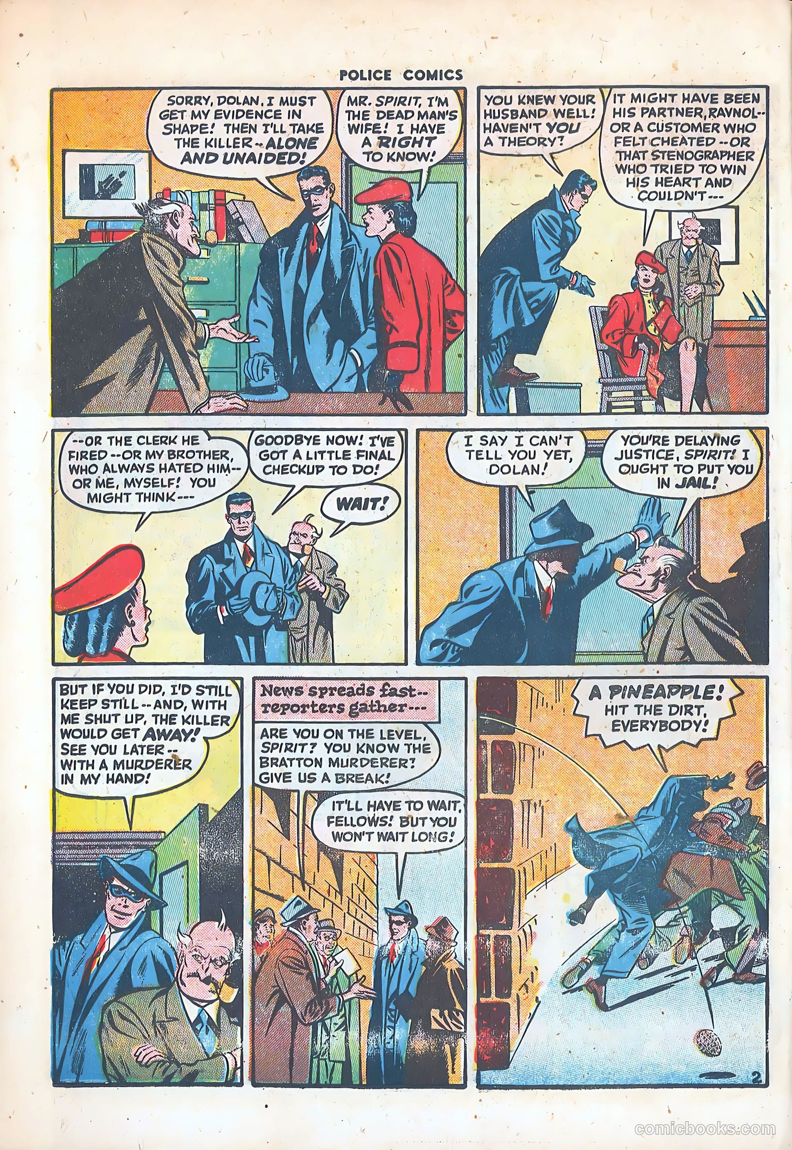 Police Comics #87 — page 34 of 52