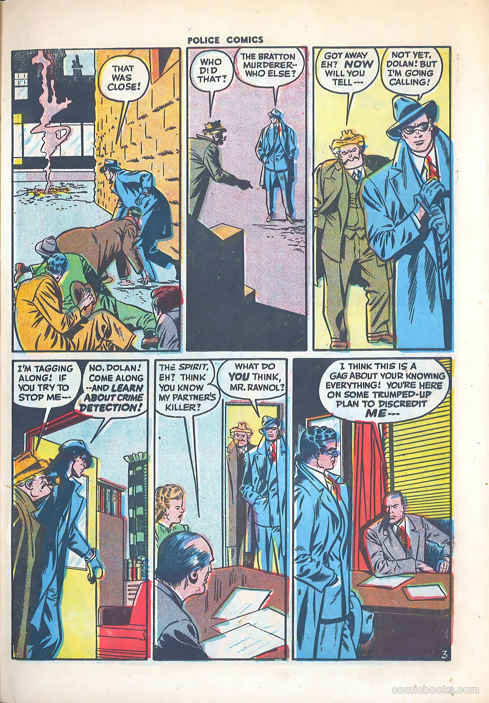 Police Comics #87 — page 35 of 52