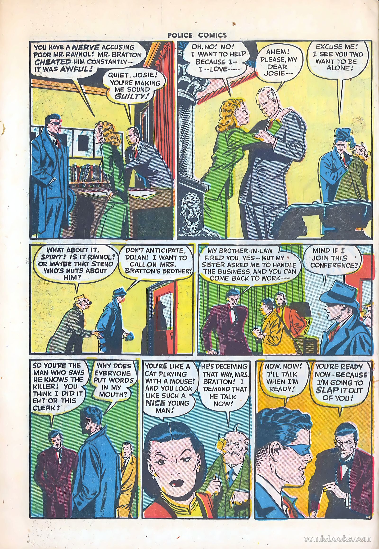 Police Comics #87 — page 36 of 52