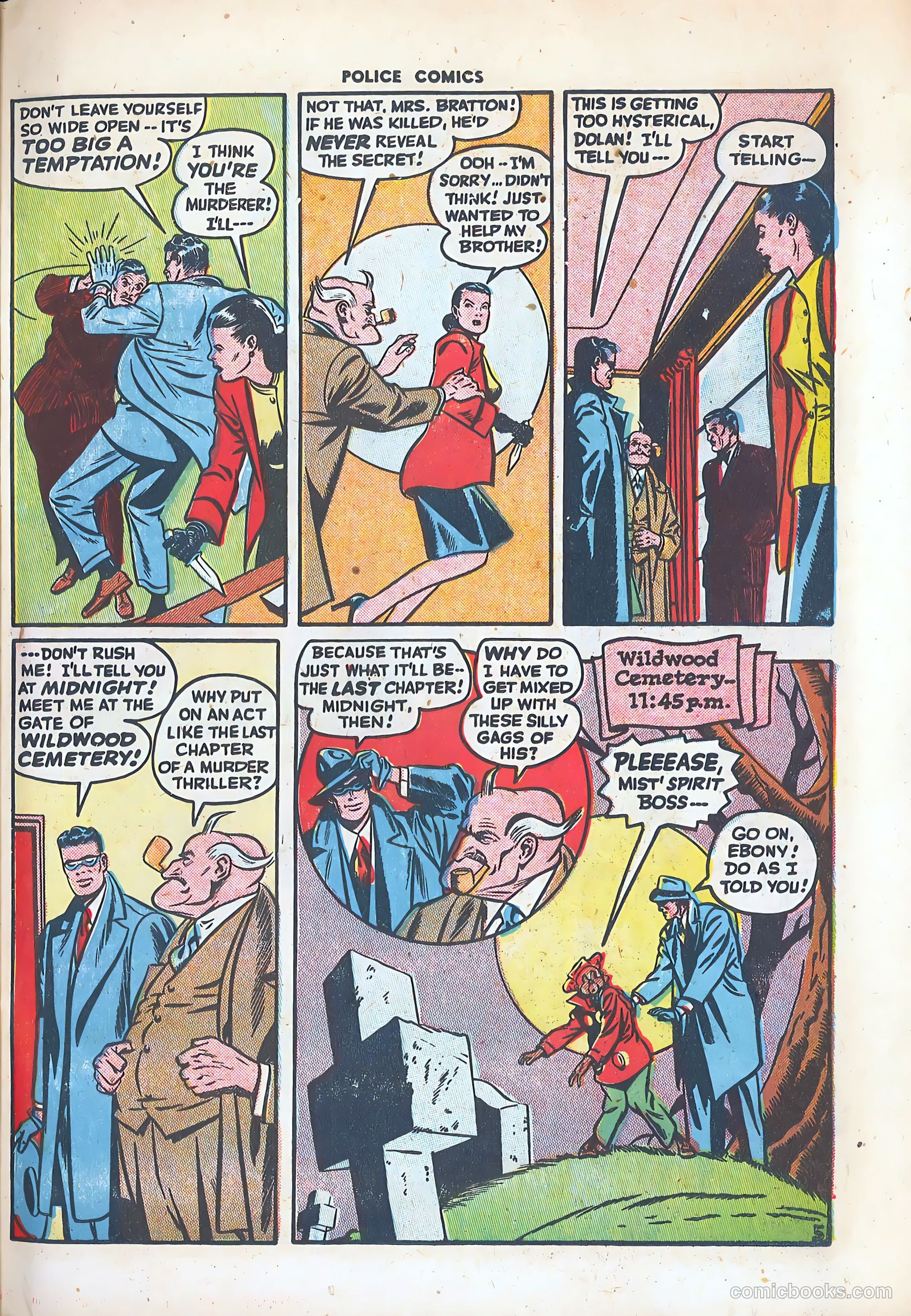Police Comics #87 — page 37 of 52